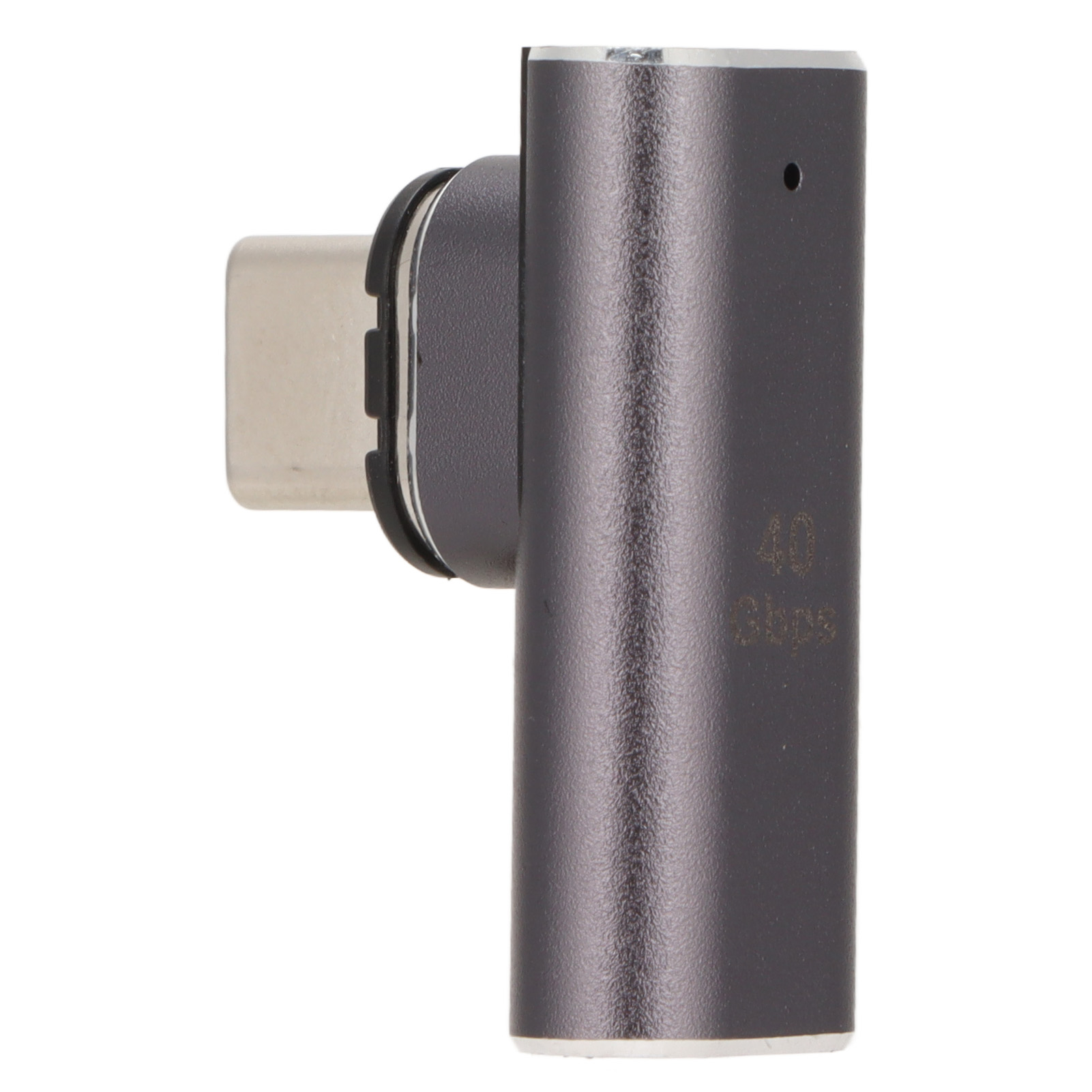 Wendbarer Magnetischer Usb-c-adapter Aus Aluminiumlegierung, Datenübertragungsrate 40 Gbit/s, Typ-c-anschluss Für Desktop-pcs