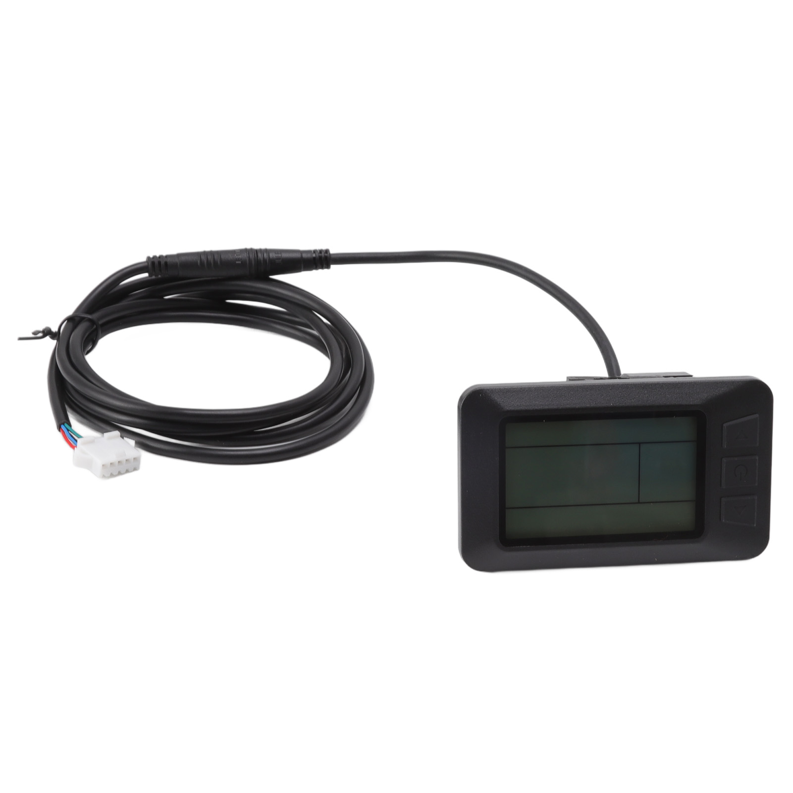 Lcd-fahrradcomputer Für 24-v-, 36-v- Und 48-v-elektrofahrräder – Wasserdicht Mit 5-poligem Stecker – Kompatibel Mit Kt-controllern