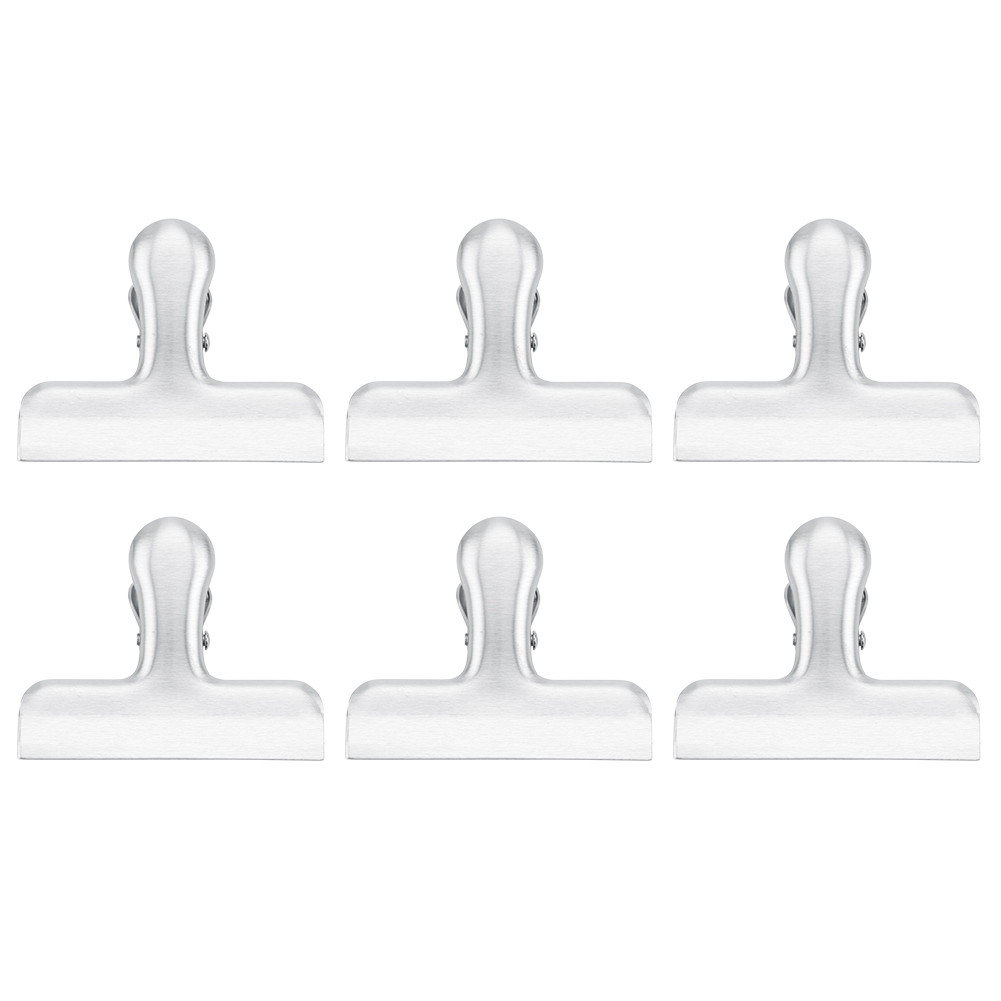 Edelstahl-lebensmittelbeutelclips, Robuste, Luftdichte Verschlüsse Für Küche Und Büro
