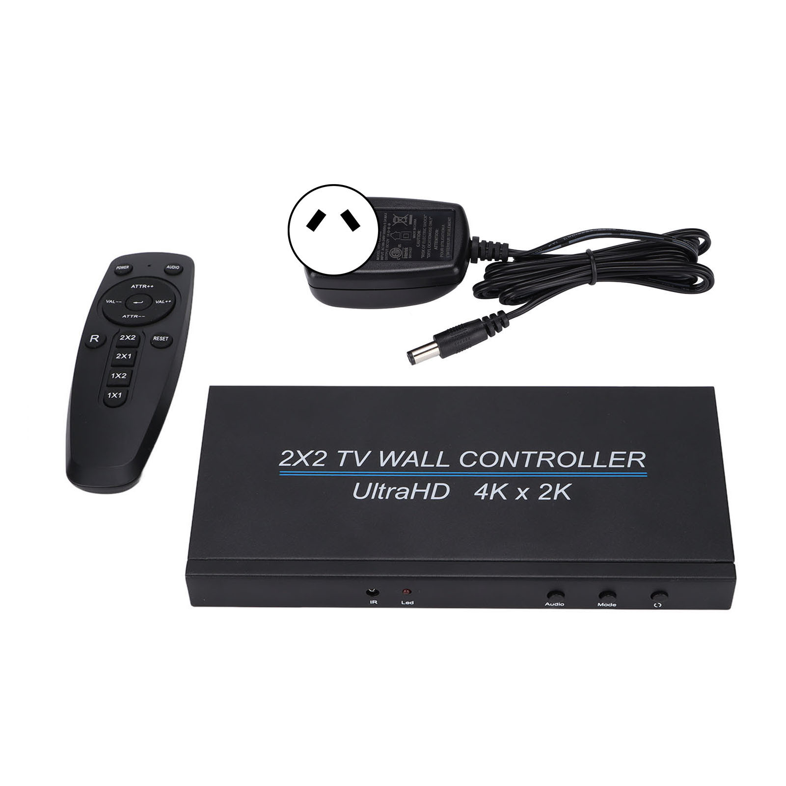 1x4 Hdmi-spleißcontroller Für Mehrere Displays Mit 110-240v-netzteil