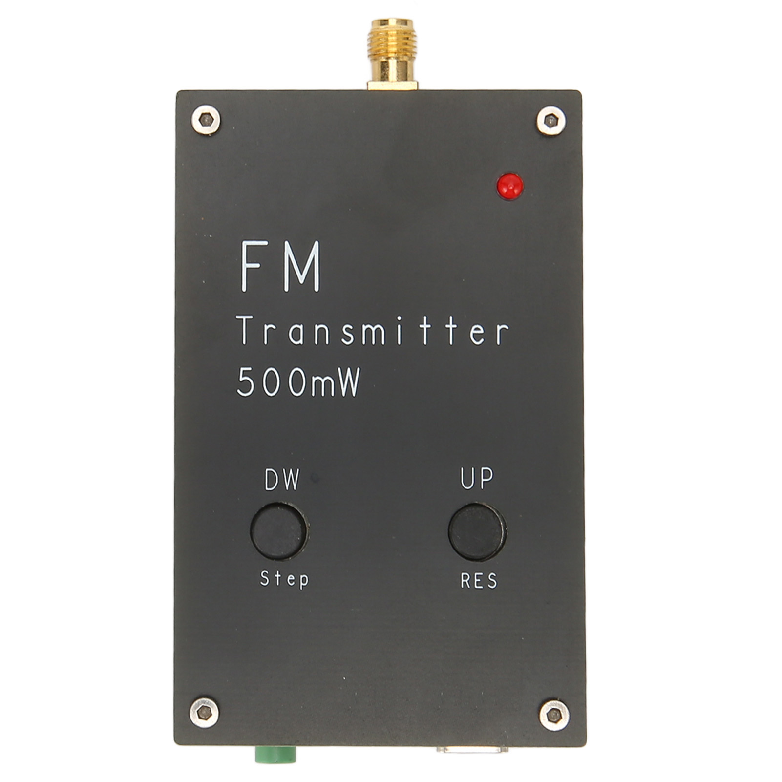 2000 M 500 Mw Rc Stereo Fm Sender Fmnd 88-108 Mhz Tragbar Aluminiumlegierung