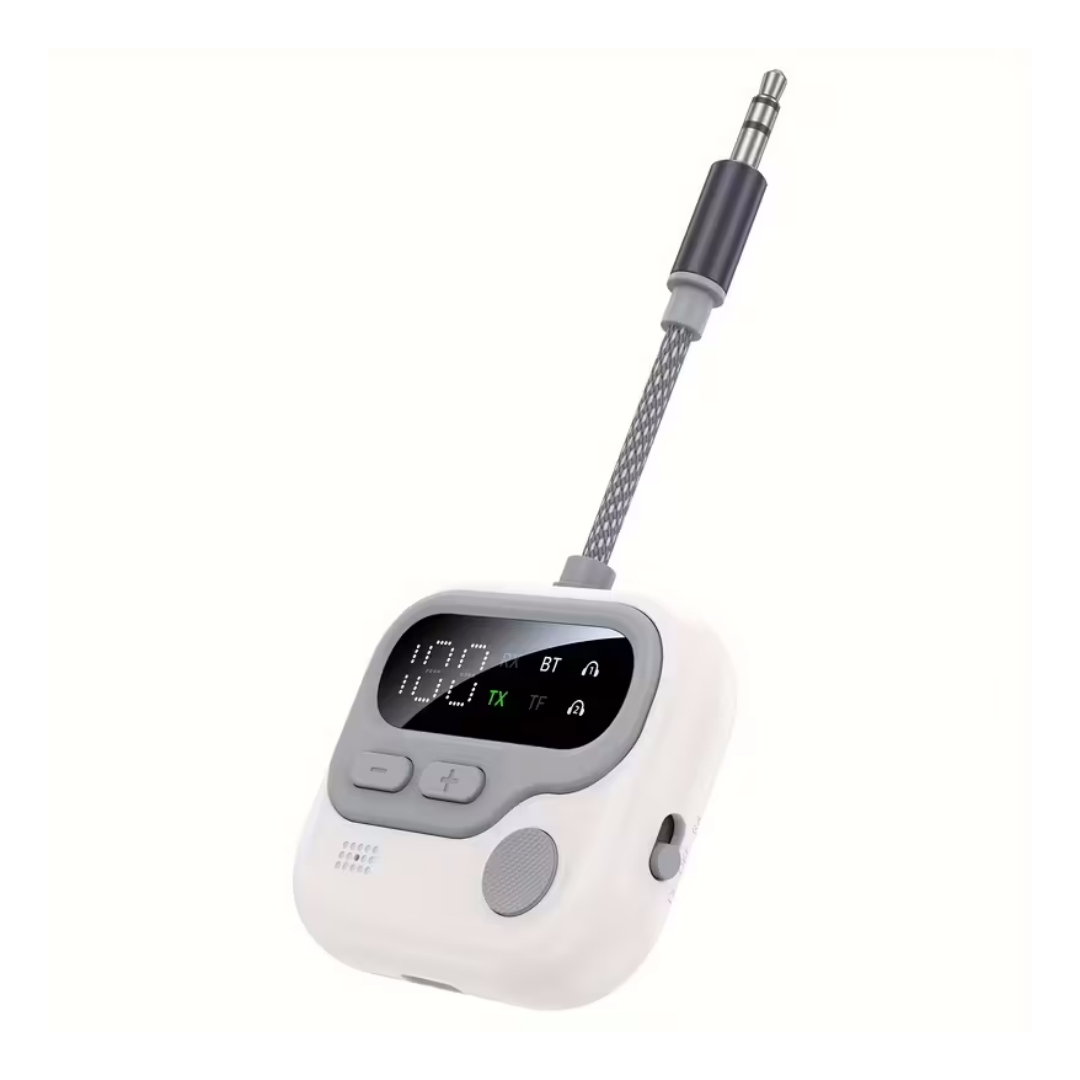 Bluetooth-adapter Für Fernseher, Drahtloser Audio-transmitter Für Kopfhörer, Flugzeugkompatibel Und Mit Dualer Sende-/empfangsfunktion.