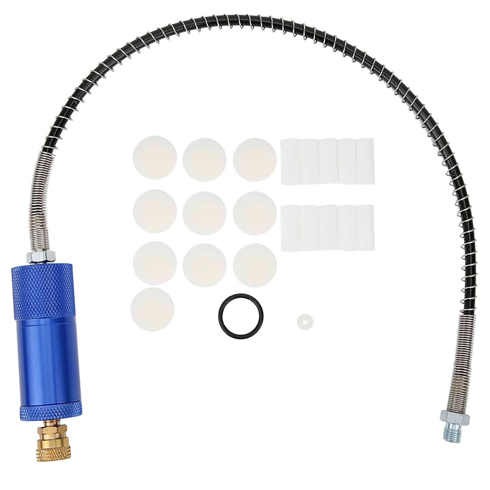 Wasser-öl-abscheiderfilter Für 30-mpa-, 40-mpa- Und 4500-psi-luftpumpen, 8-mm-innengewindeanschluss Und Federschlauch