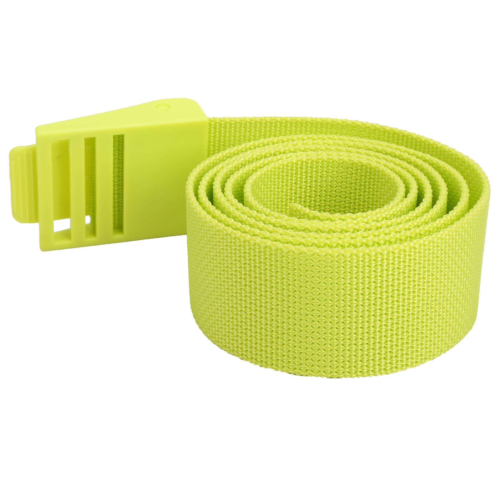 Robuster 150 Cm Tauchbleigurt, Nylonband Mit Kunststoffschnalle, Leuchtend Gelbes Zubehör