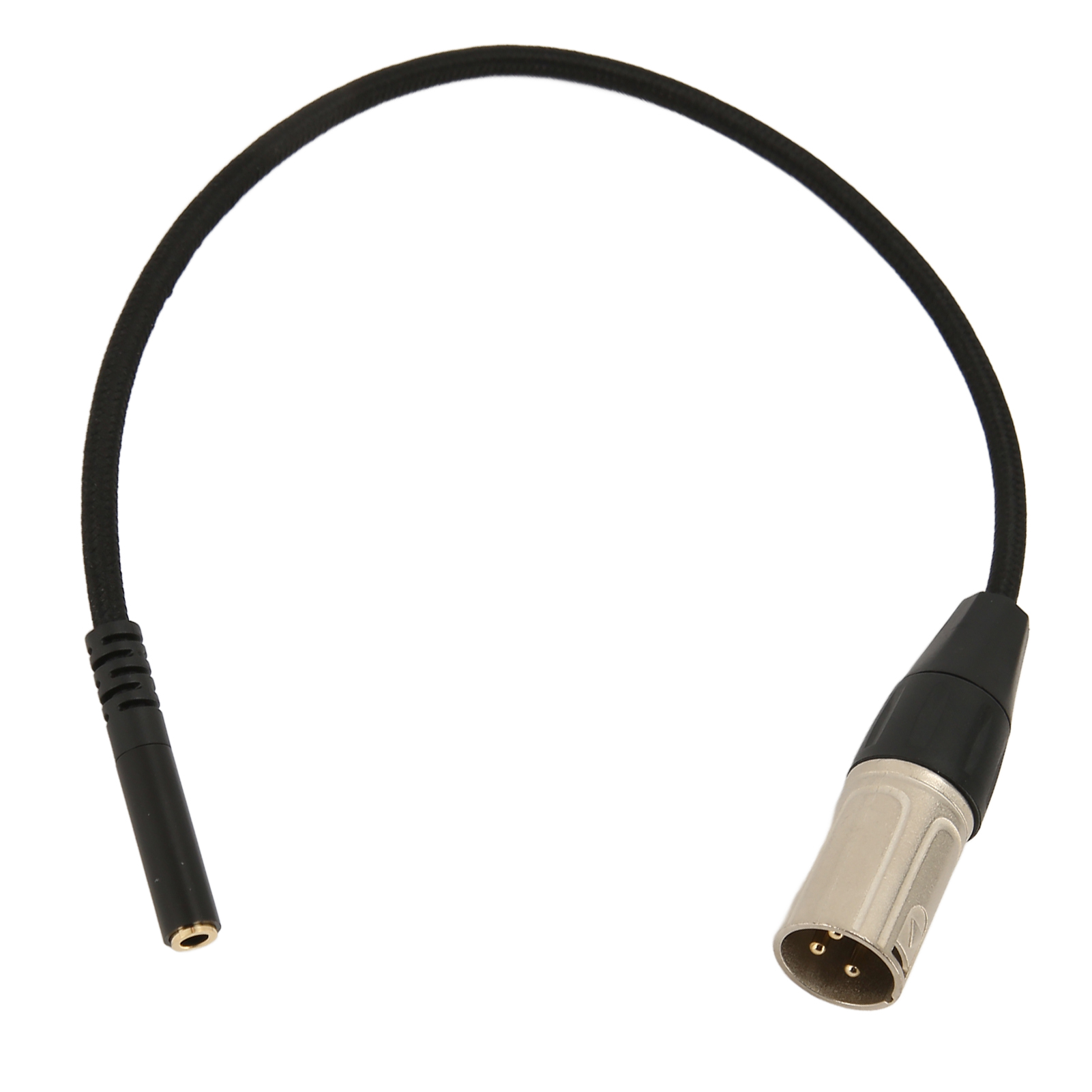 3,5-mm-stereo-auf-xlr-adapterkabel (weiblich/männlich), Rauschfrei Und Verlustarm, 30 Cm (11,8 Zoll) Für Mikrofon Und Mischpult
