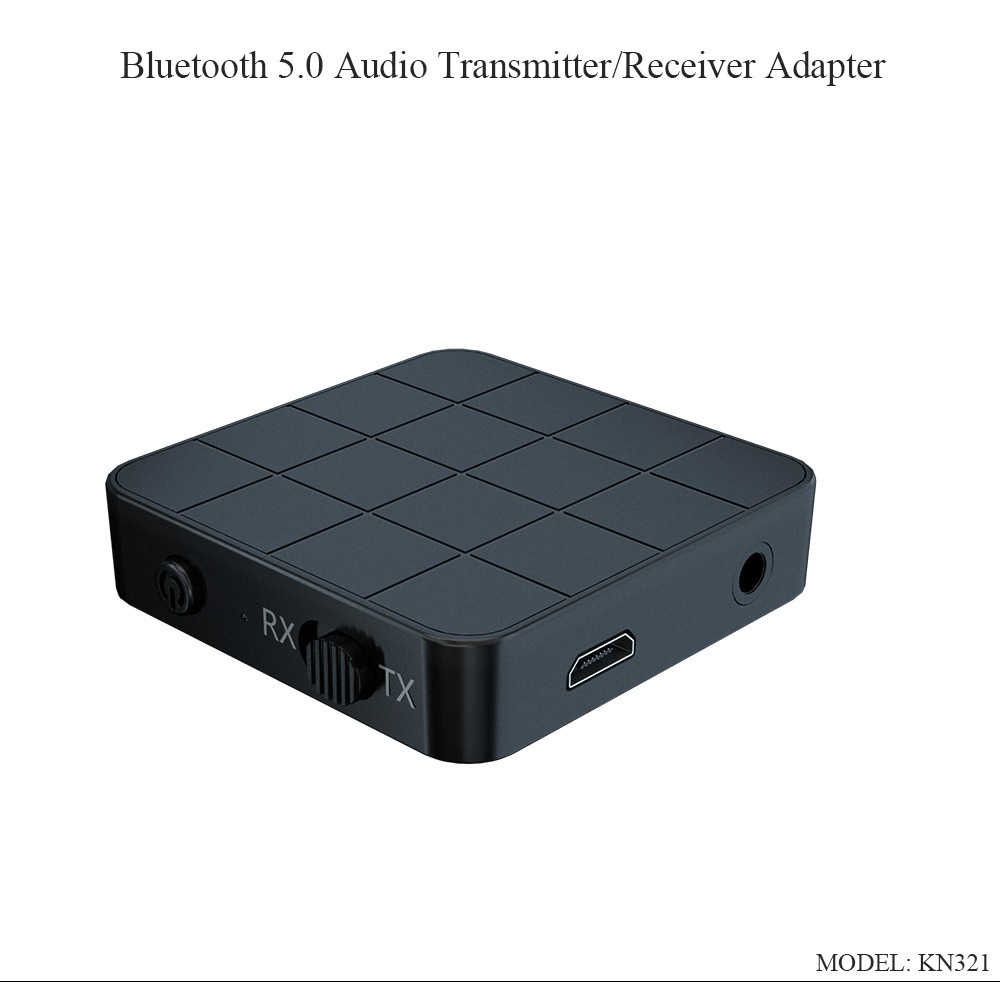 Bluetooth 5.0 Transceiver, 2-in-1 Aux Bluetooth-audioadapter Für Auto Und Zuhause, Hochwertige Drahtlose Verbindung.