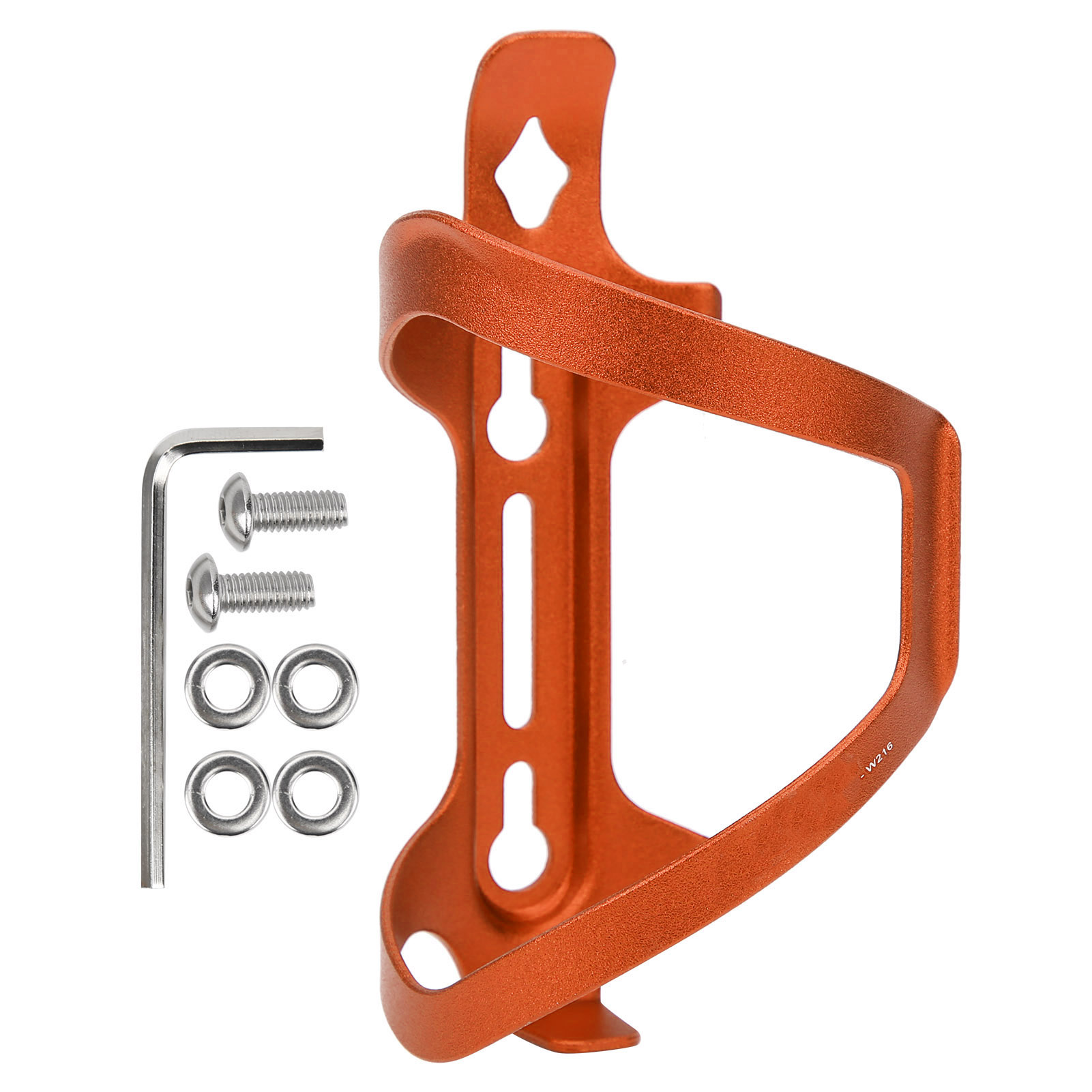 Ztto Universal-fahrradflaschenhalter, Leichte Aluminiumlegierung, Orange