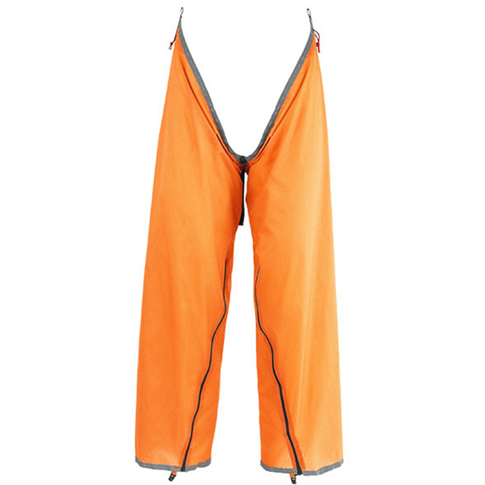 Leichte, Wasserdichte Regenhose Mit Seitlichem Reißverschluss, Ideal Zum Wandern Und Für Outdoor-aktivitäten, In Orange