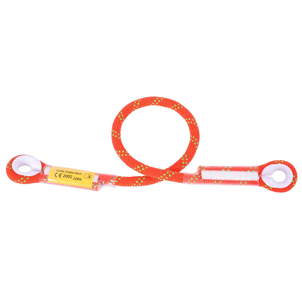 Outdoor-kletter- Und Überlebensseil 60/120/150 Cm Mit Tragering (orange 60 Cm)