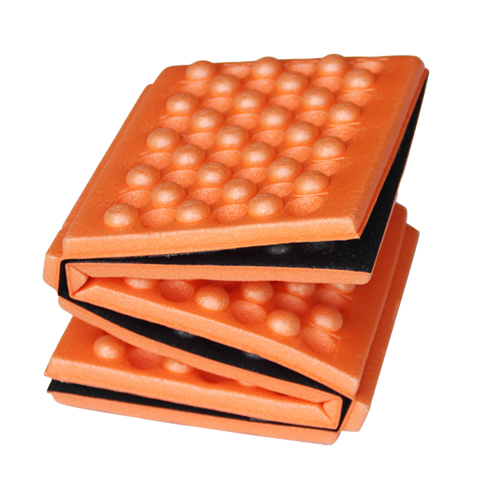 Faltbare Schaumstoffmatte Zum Wandern, Tragbares Und Leichtes Outdoor-kissen, 39 X 28,5 Cm, Orange Farbe, Ideal Für Camping Und Picknicks.