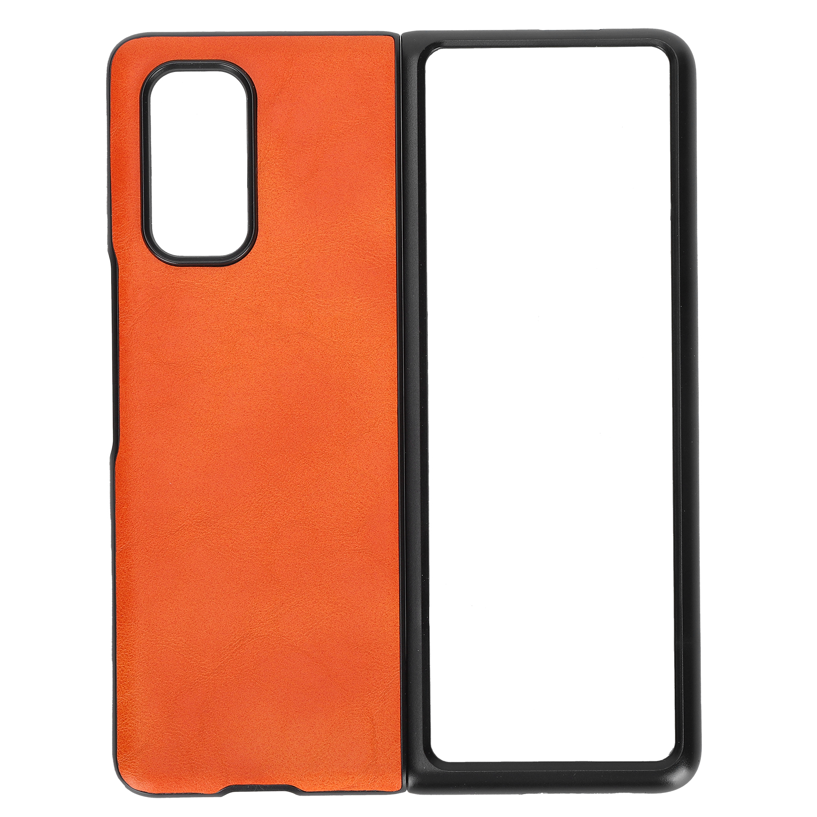 Lederhülle Für Xiaomi Mix Fold Smartphone, Kratzfest Und Mit Verstärktem Schutz (orange)