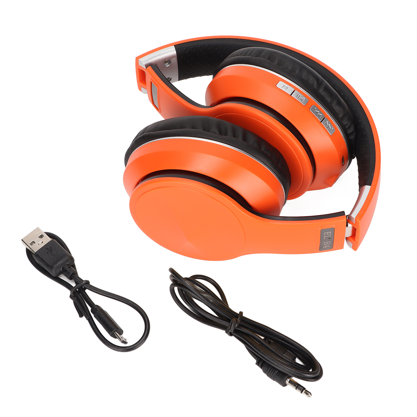 Elb4 Multifunktionales, Faltbares Bluetooth-headset Für Sport Und Gaming, Kabellose Kopfhörer (orange)