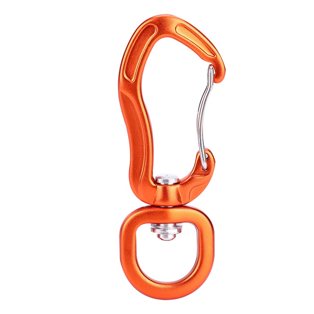 Aluminium-kletterkarabiner Für Hängematten, Schnelle Und Sichere Befestigung (orange)