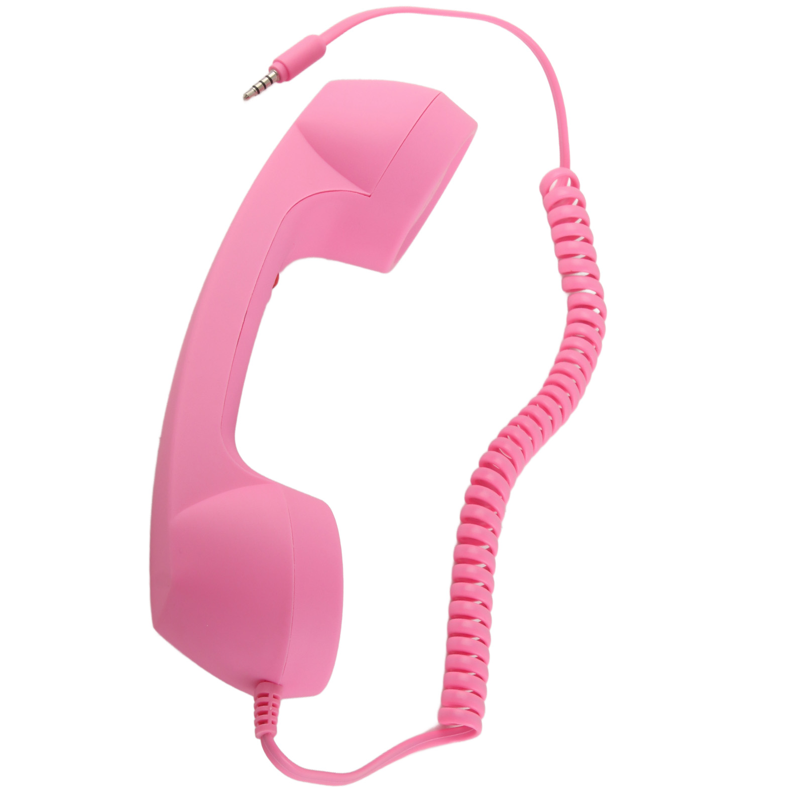 Vintage-telefon Mit Strahlungsarmem Usb-c-anschluss Und 3,5-mm-klinkenbuchse Für Smartphones, Pink