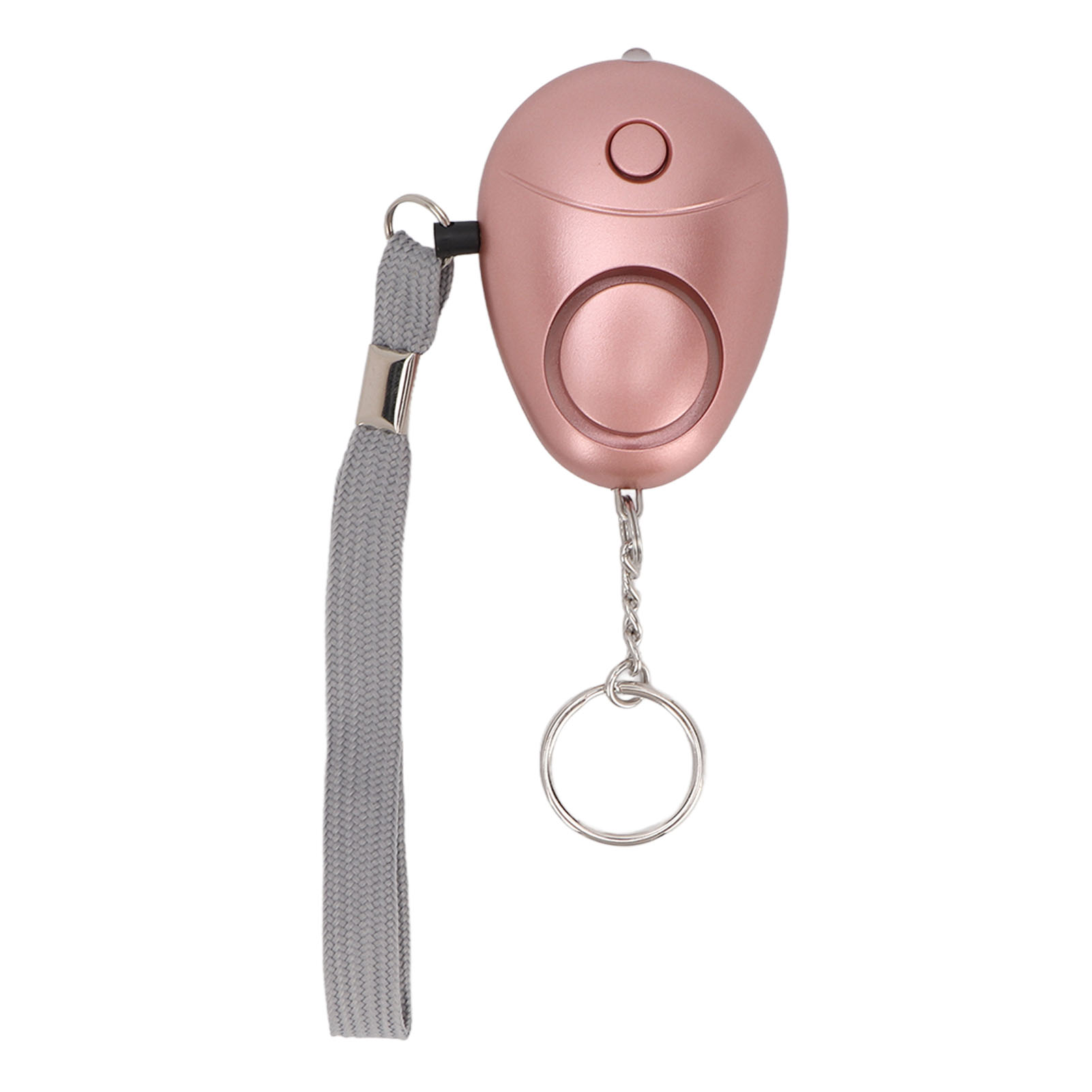 Tragbarer Personenalarm (130 Db) Mit Led-anzeige Für Frauen, Männer, Kinder Und Senioren – Roségold
