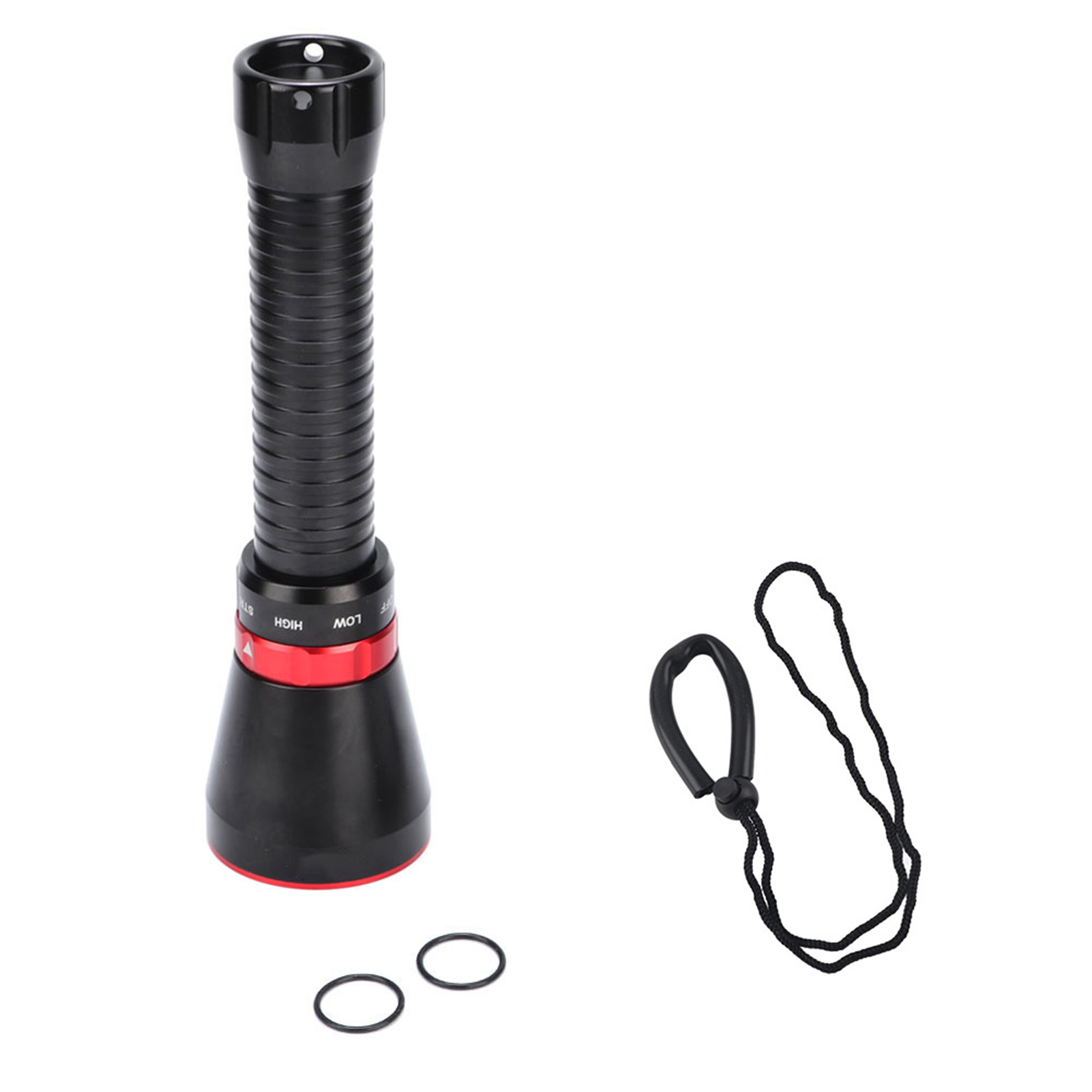 Wasserdichte Tauchlampe 100m 18000lm Hochleistungs-unterwasserlampe (rot)