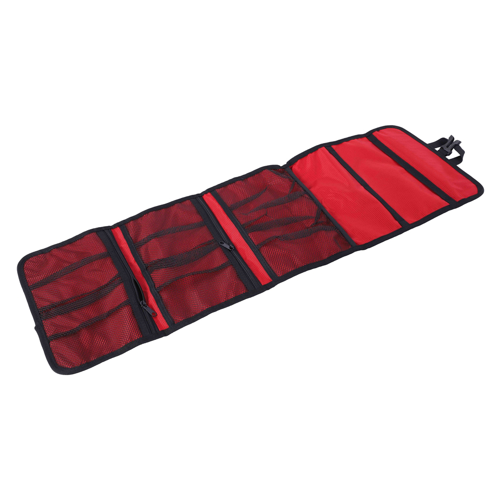Faltbarer Wanderrucksack Mit Haken Und Seil Zum Klettern Und Zur Aufbewahrung – Rot