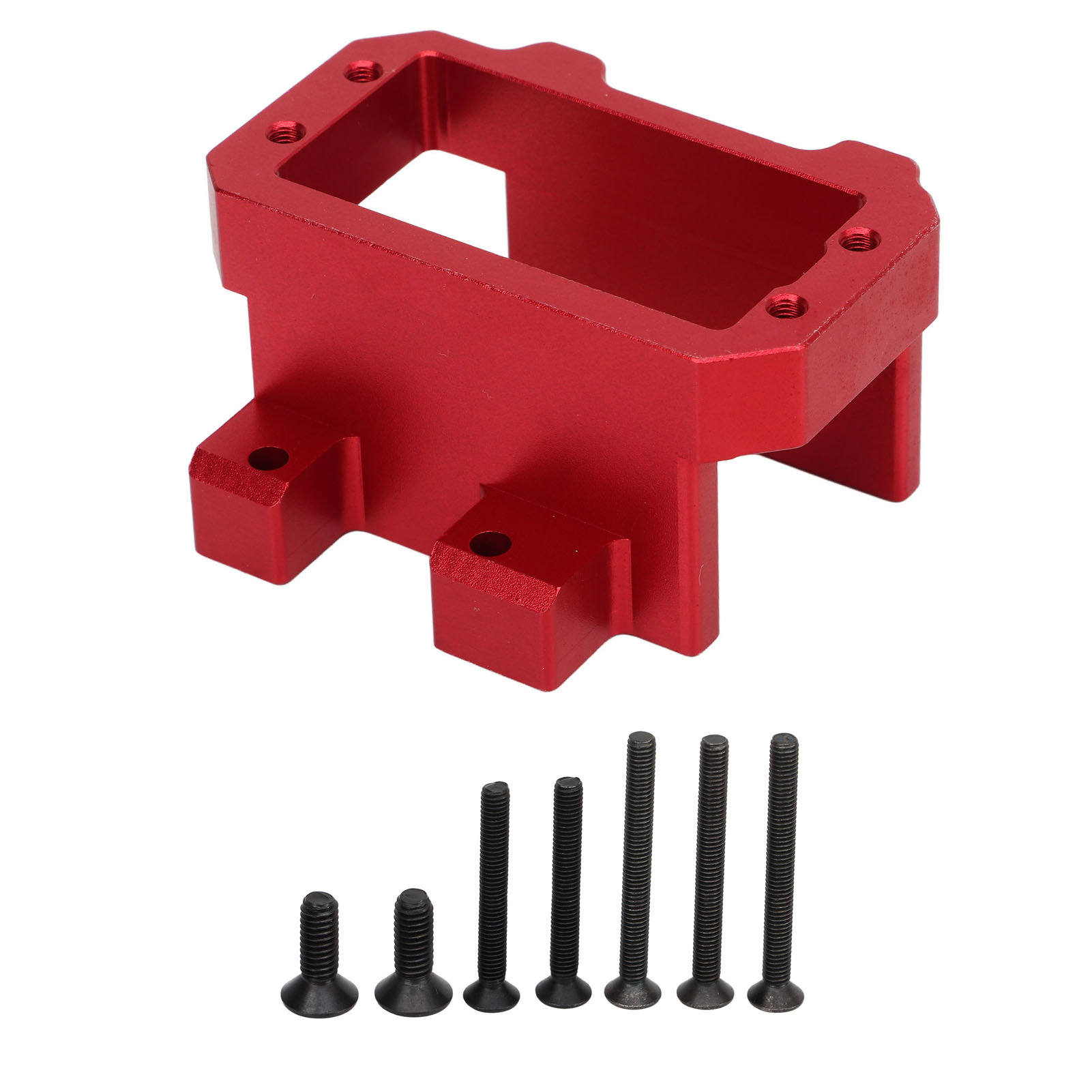Servohalterung Aus Aluminiumlegierung Für 1/8 4wd Ferngesteuerte Fahrzeuge – Rot