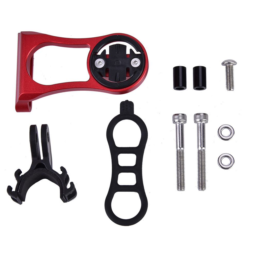 Montagehalterung Aus Aluminiumlegierung Für Garmin Fahrradcomputer (rot)