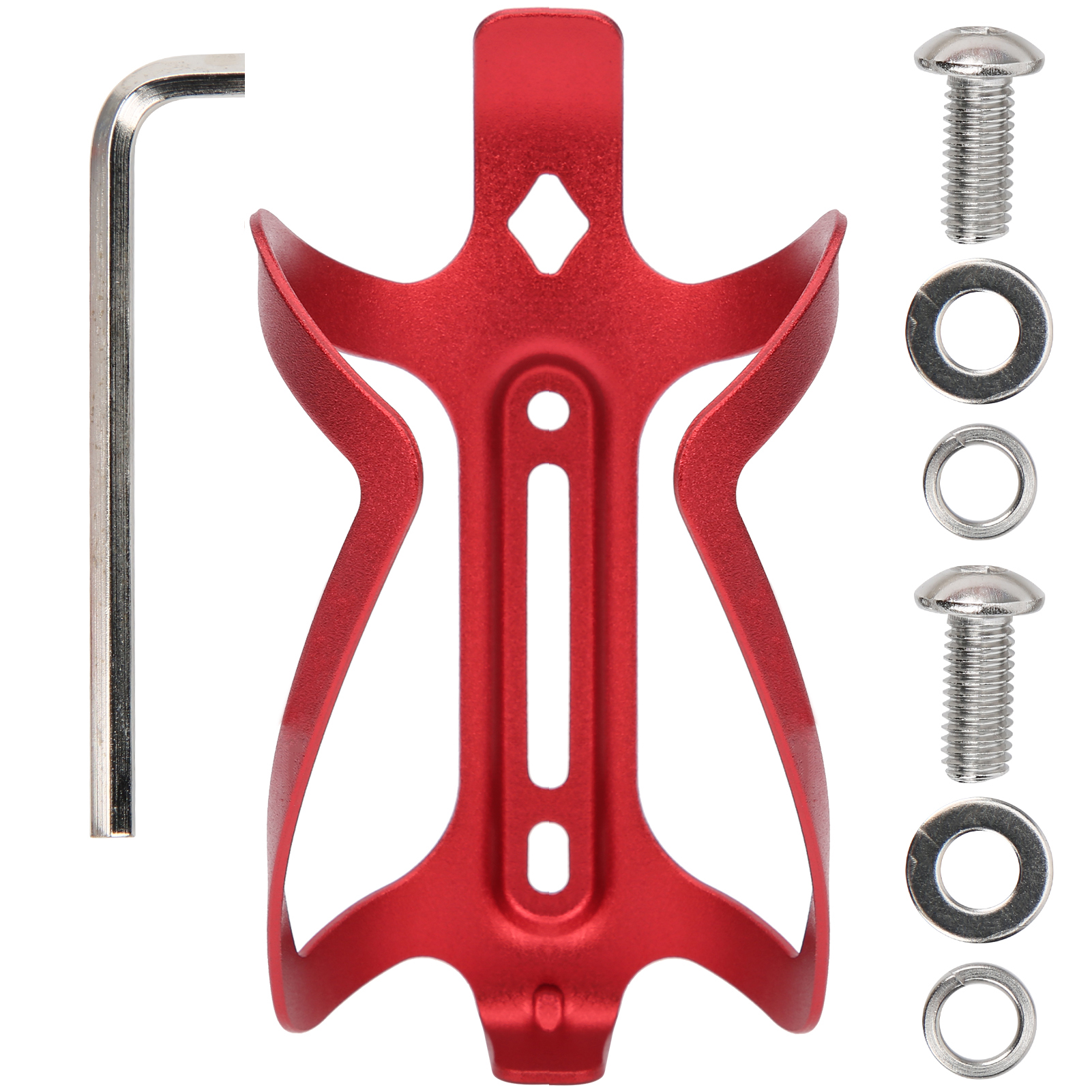 Ztto Wasserflaschenhalter Aus Aluminiumlegierung Für Mountainbikes, Roter Mountainbike-wasserflaschenhalter