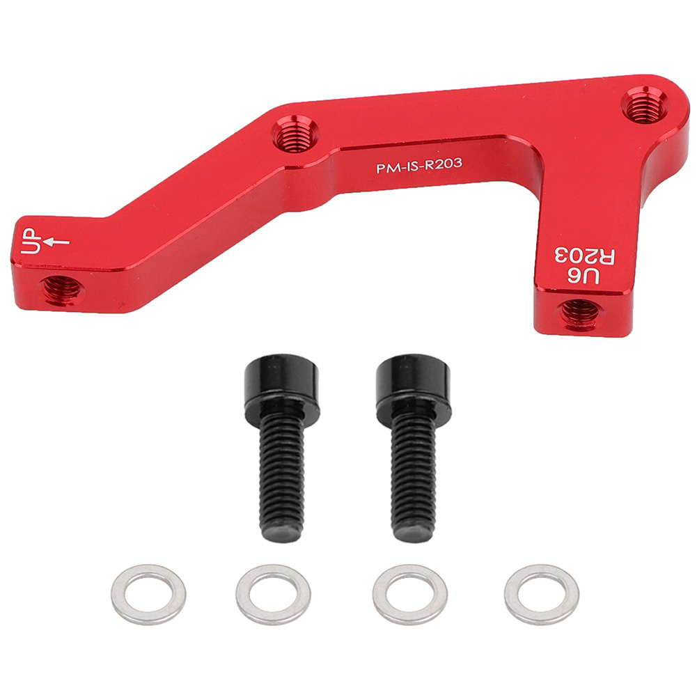 R203 Scheibenbremsadapter Für Mountainbikes, Rot – Robuste Halterung