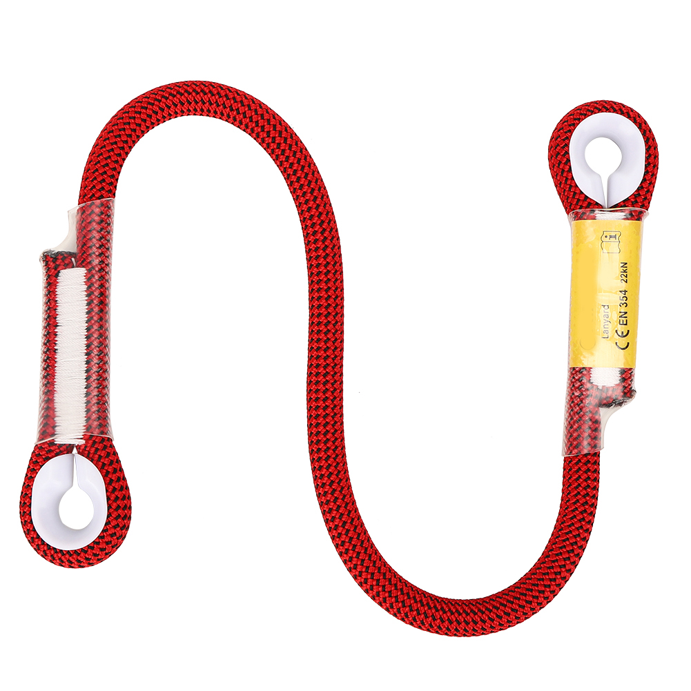 Outdoor-kletter- Und Überlebensseil 60/120/150 Cm Mit Tragering (rot 120 Cm)