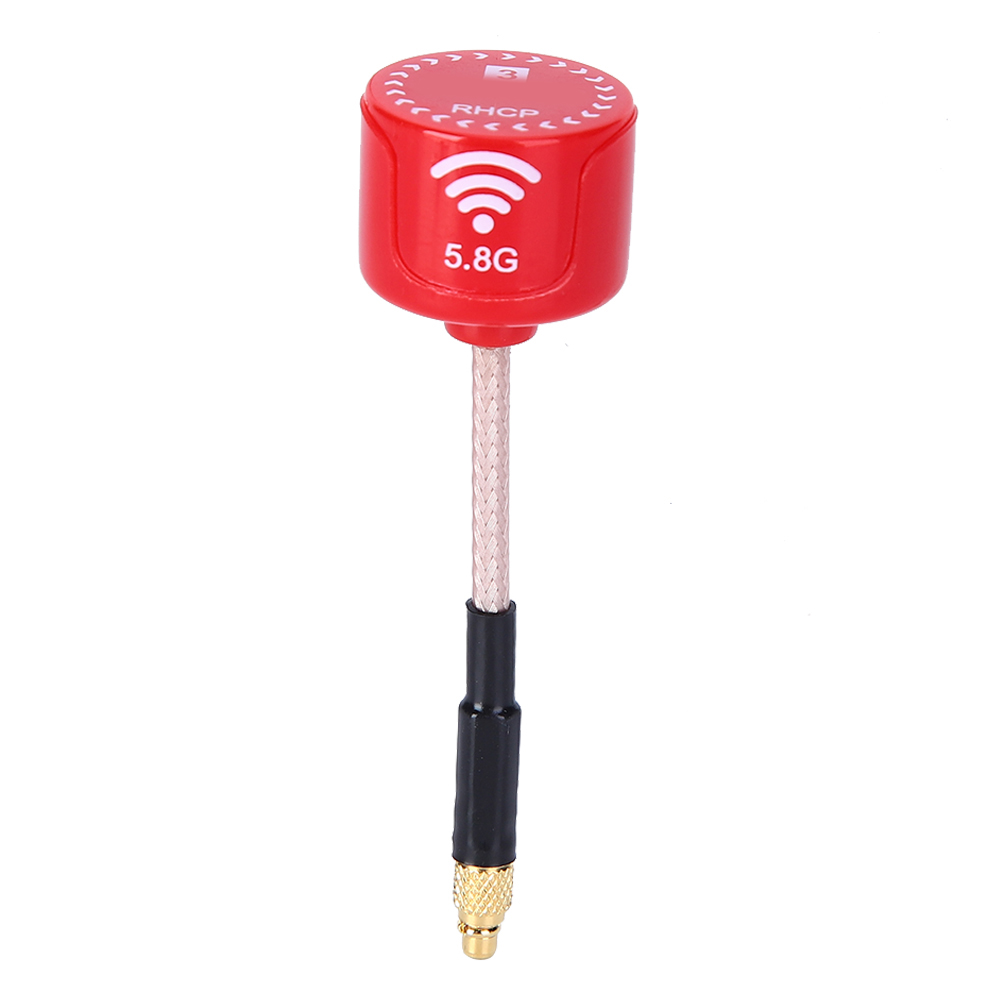 Hochleistungs-5,8-ghz-3-dbi-lhcp-antenne Für Fpv-drohnen, Rc-teile, Roter Mmcx-anschluss