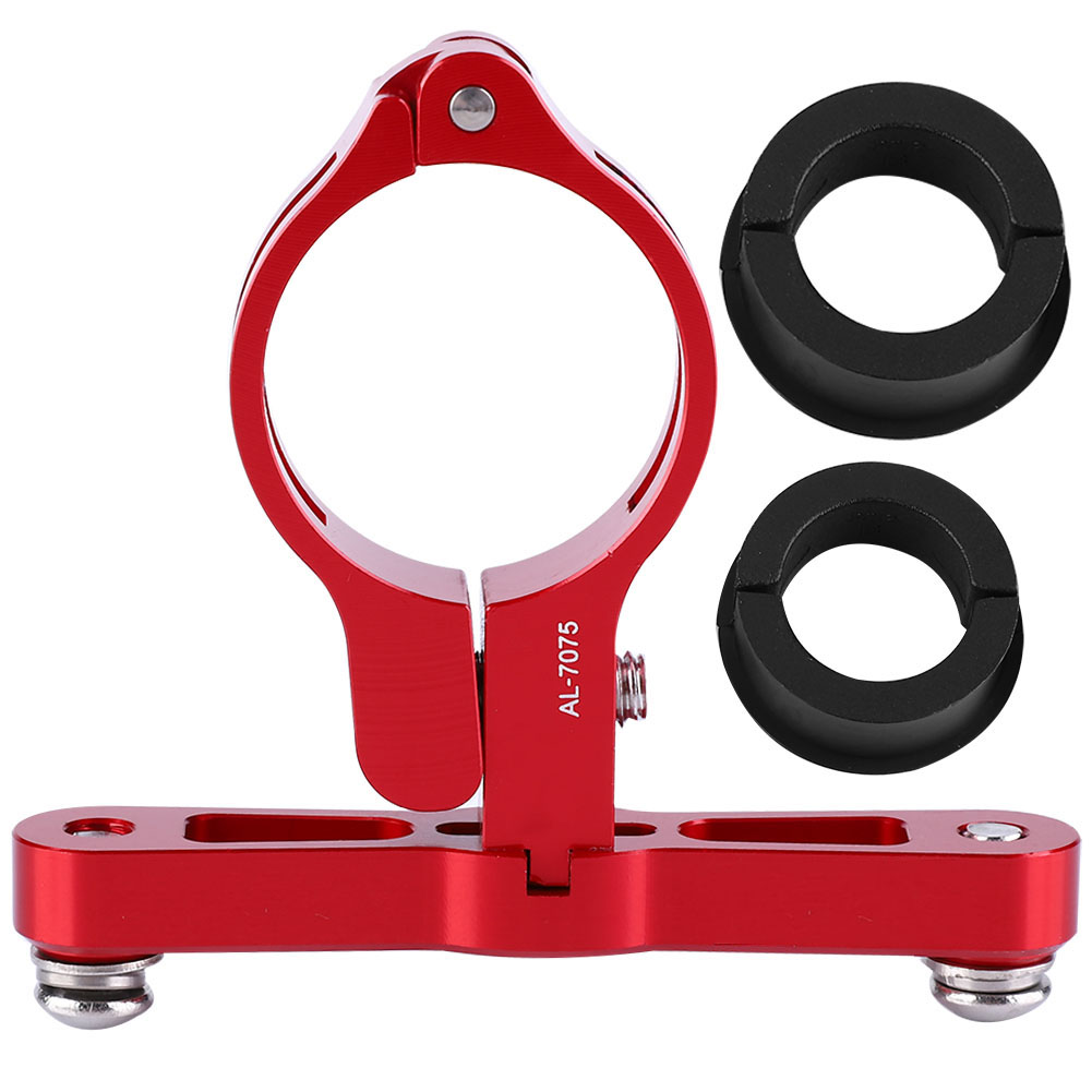 Verlängerungsadapter Aus Aluminiumlegierung Für Fahrradflaschenhalter (rot)
