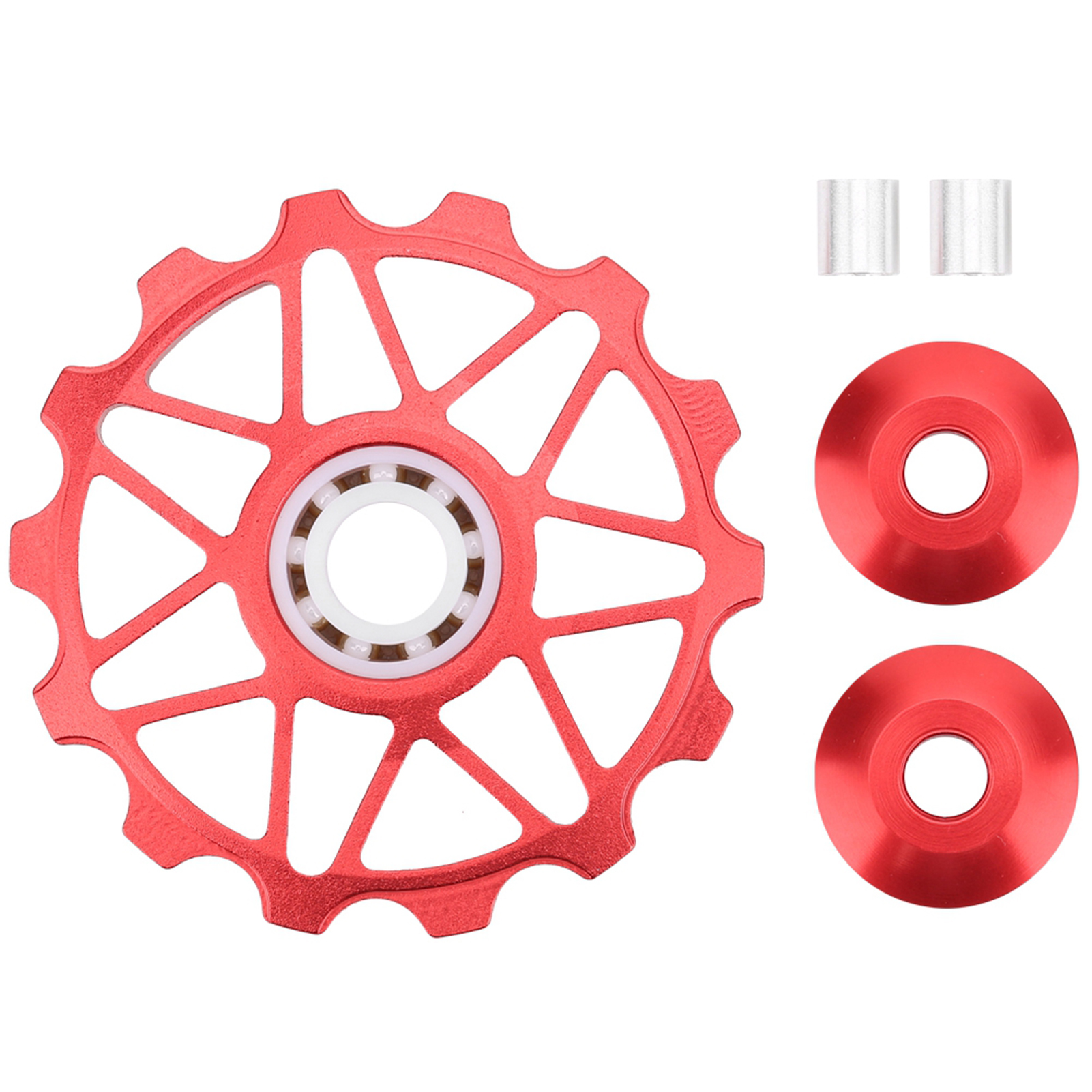 14t Keramik-schaltwerksführungsrolle Für Mountainbikes, Hochleistungs-metalllager, Langlebige Fahrradausrüstung.