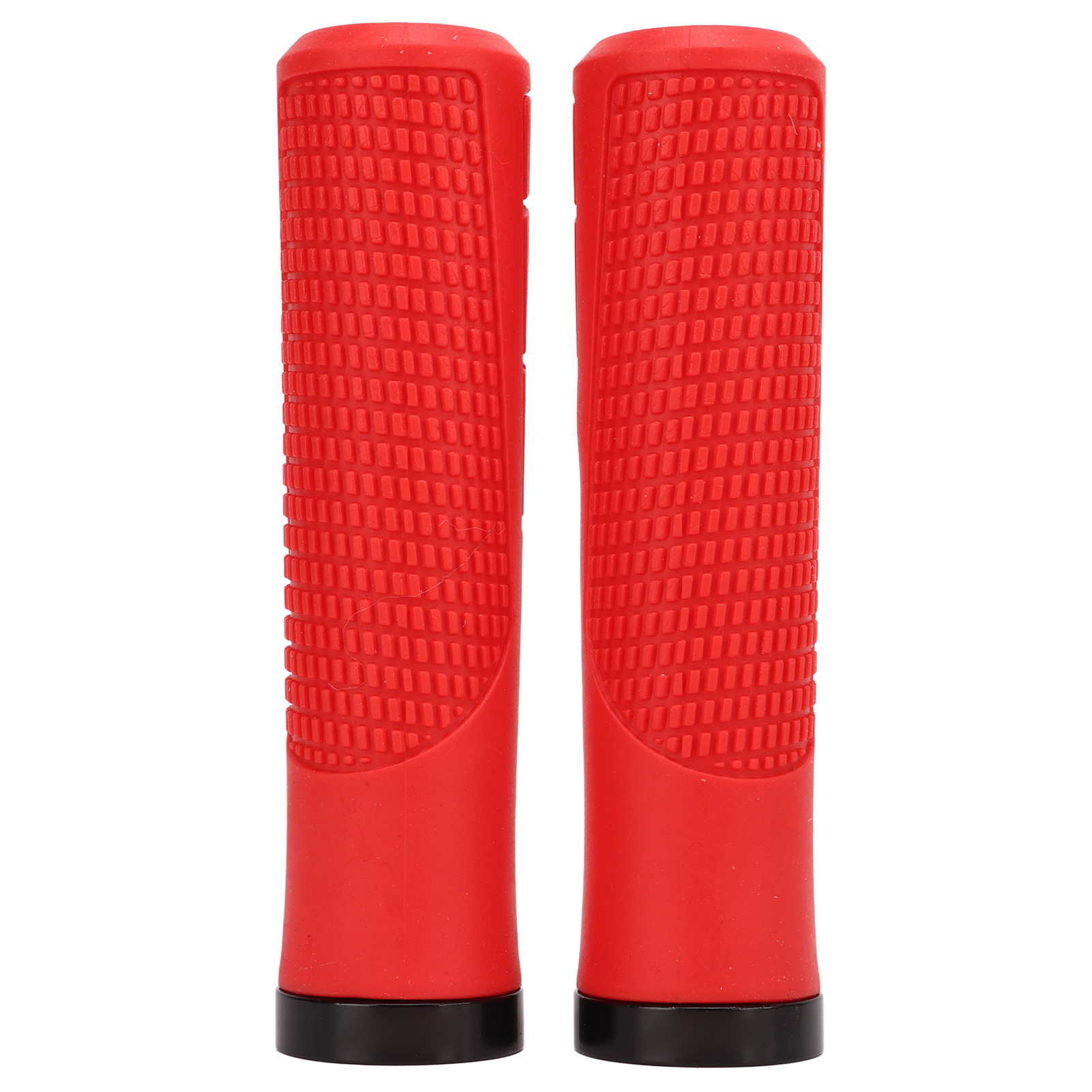Rutschfeste Lenkergriffe Aus Gummi Für Mountainbikes, Stoßdämpfend, Rot – 2er-set