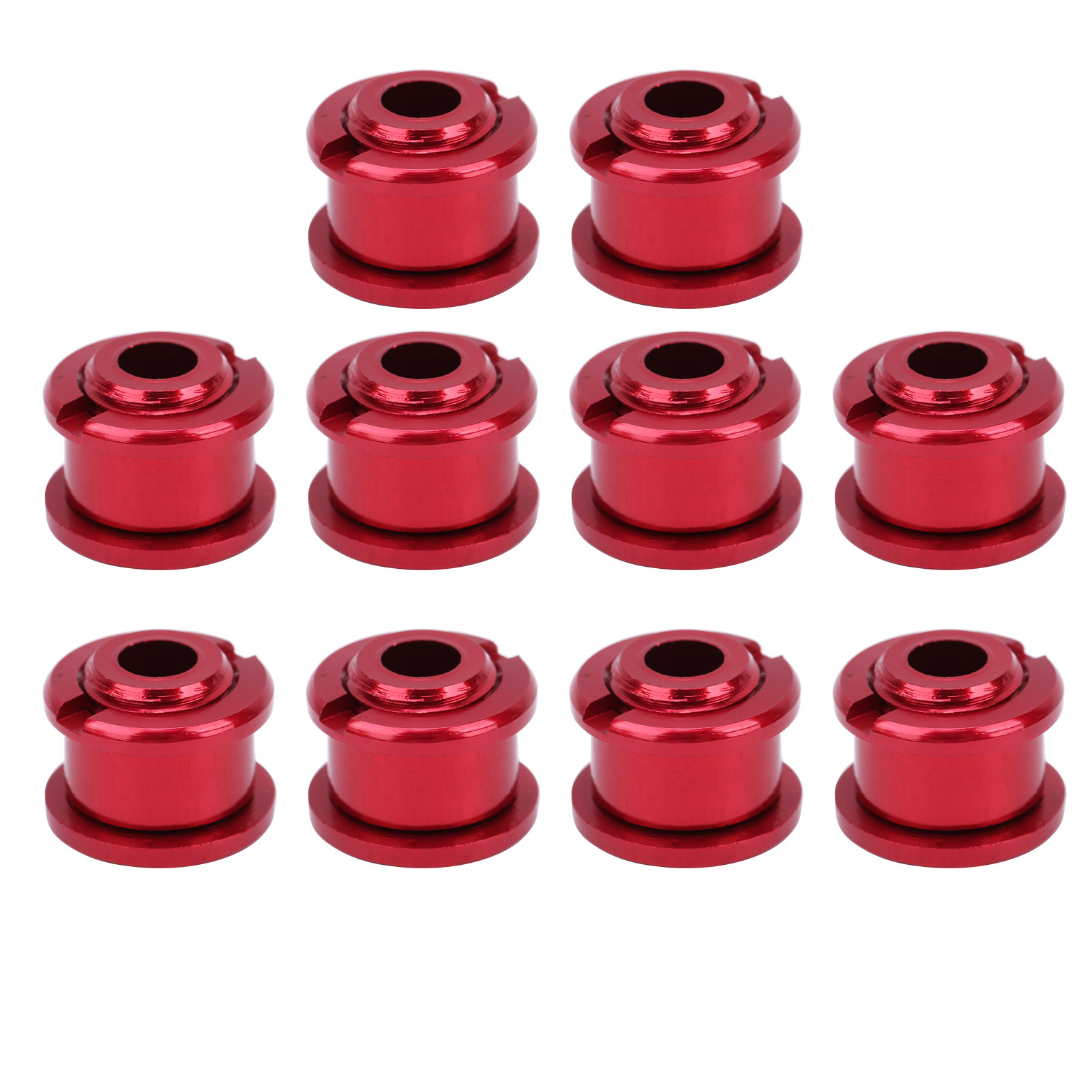 10 Kettenblattschrauben Aus Aluminiumlegierung (4,9 Mm) – Für Singlespeed-mountainbikes, Rot