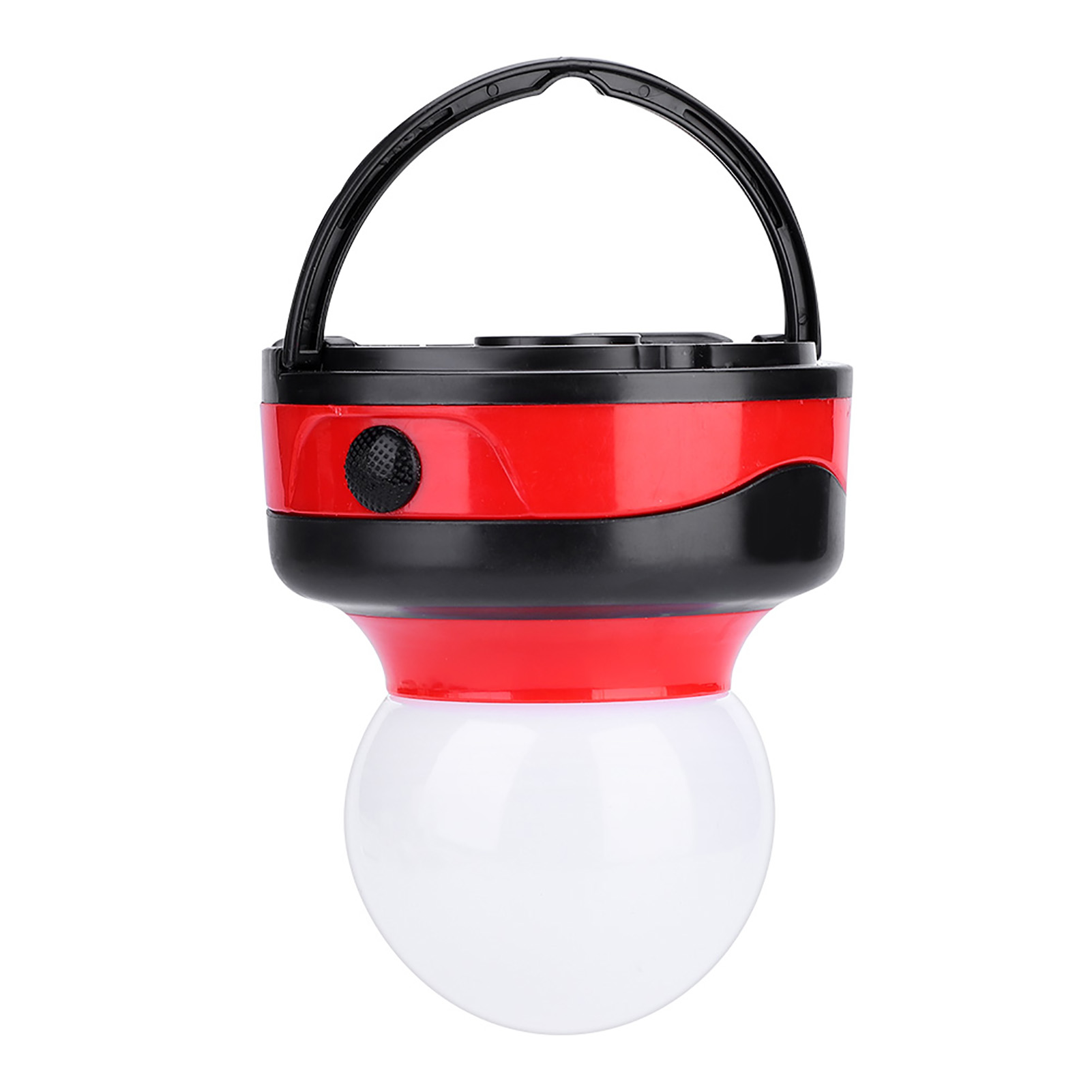 Runde, Tragbare Led-zeltlampe Für Outdoor-camping (rot)