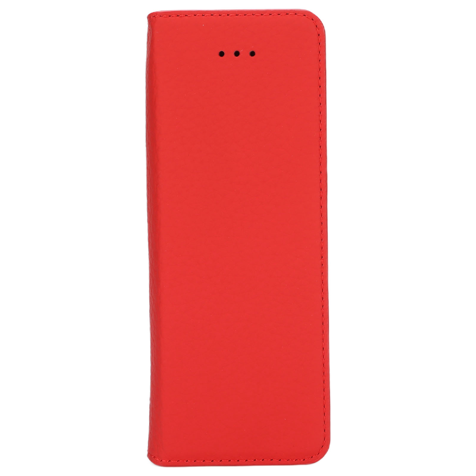 Elegante Lederhülle Mit 360°-schutz Und Korkstruktur Für Samsung, Rot – Robuste Hülle