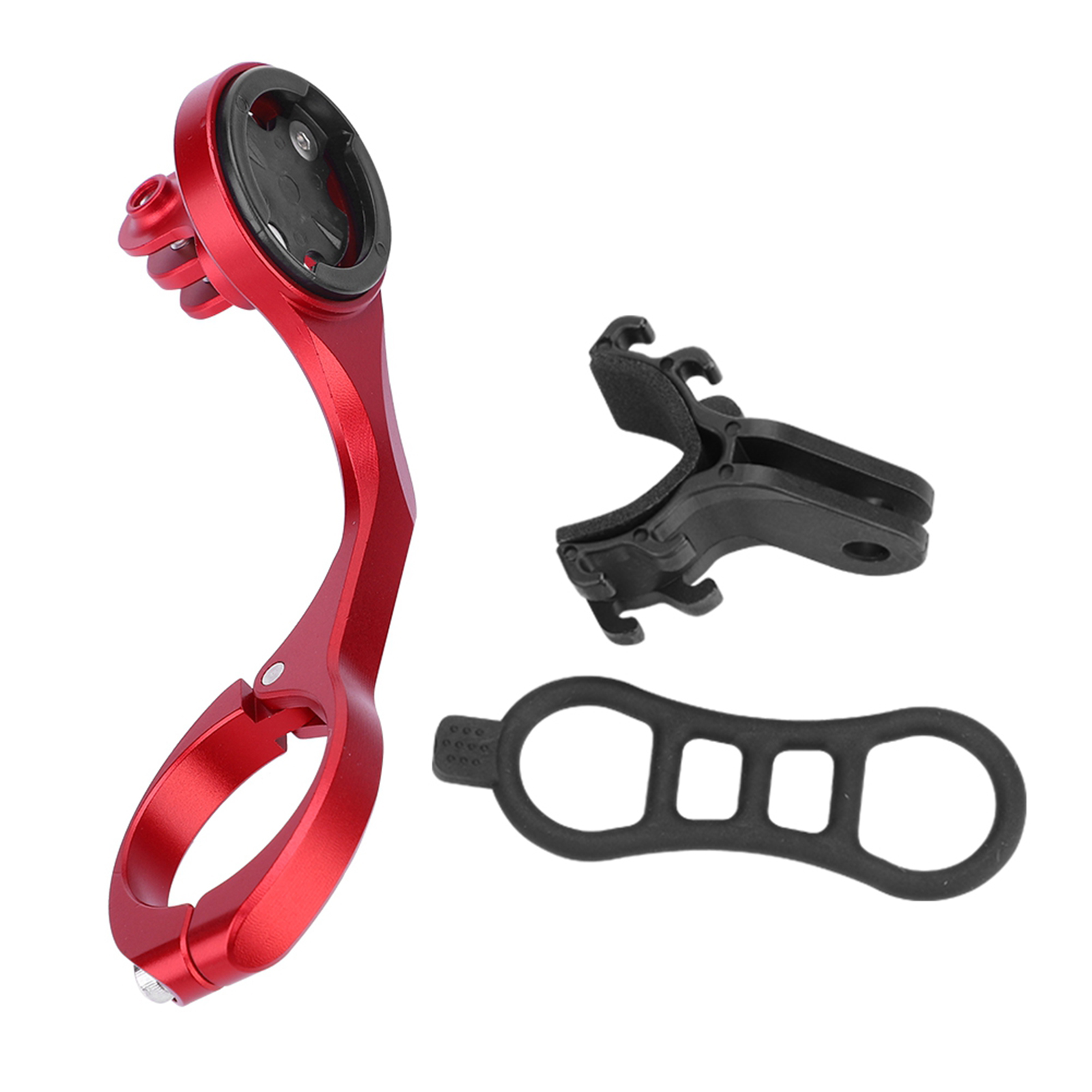 Verlängerungshalterung Aus Aluminiumlegierung Für Action-kamera Und Fahrradlicht (rot, Kompatibel Mit Bryton)