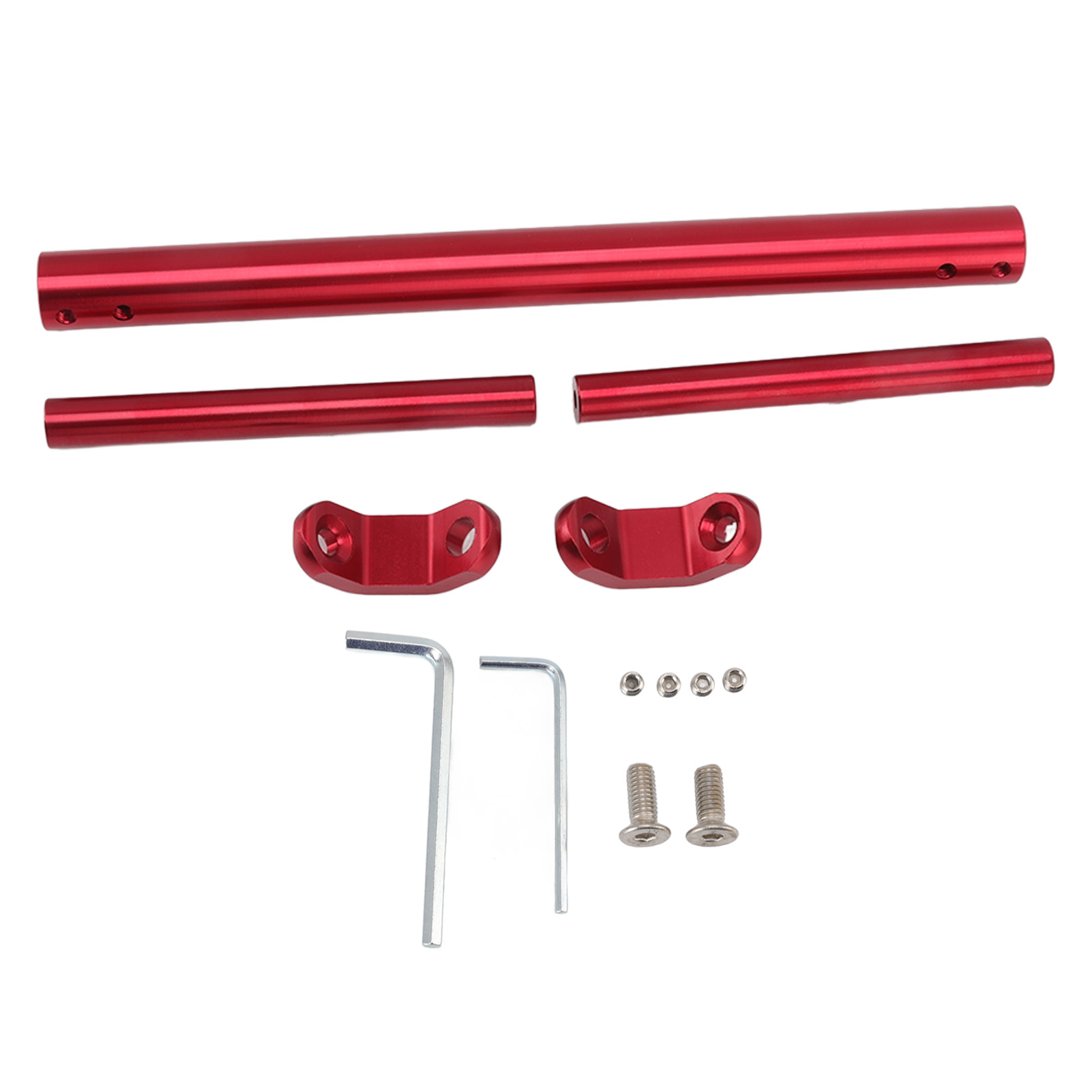 Lenkerhalterung Für Elektromotorräder, Spiegelverlängerung Aus Aluminiumlegierung, Rote Lenkerbefestigung