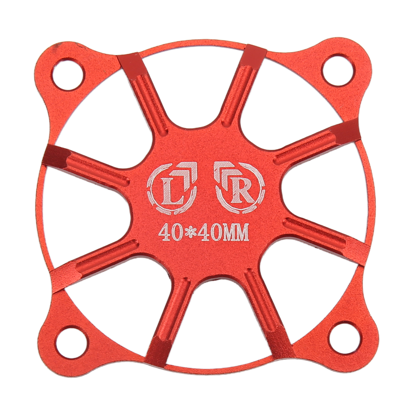 40x40mm Rotes Lüftergitter Aus Aluminiumlegierung Für Rc-motoren