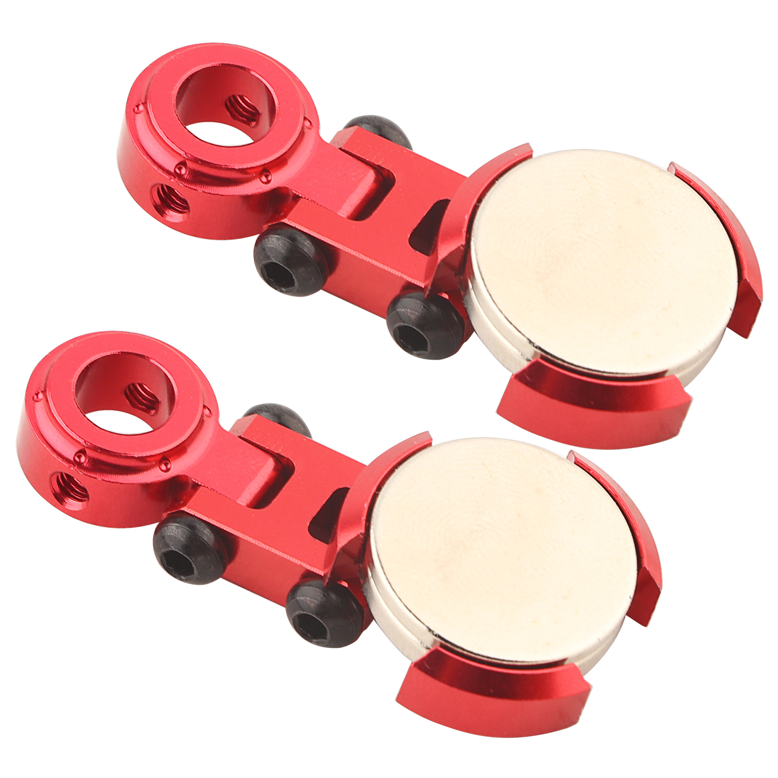 Stück Stealth-magnethalterungen Aus Metall Für Rc-car-modelle (rot)