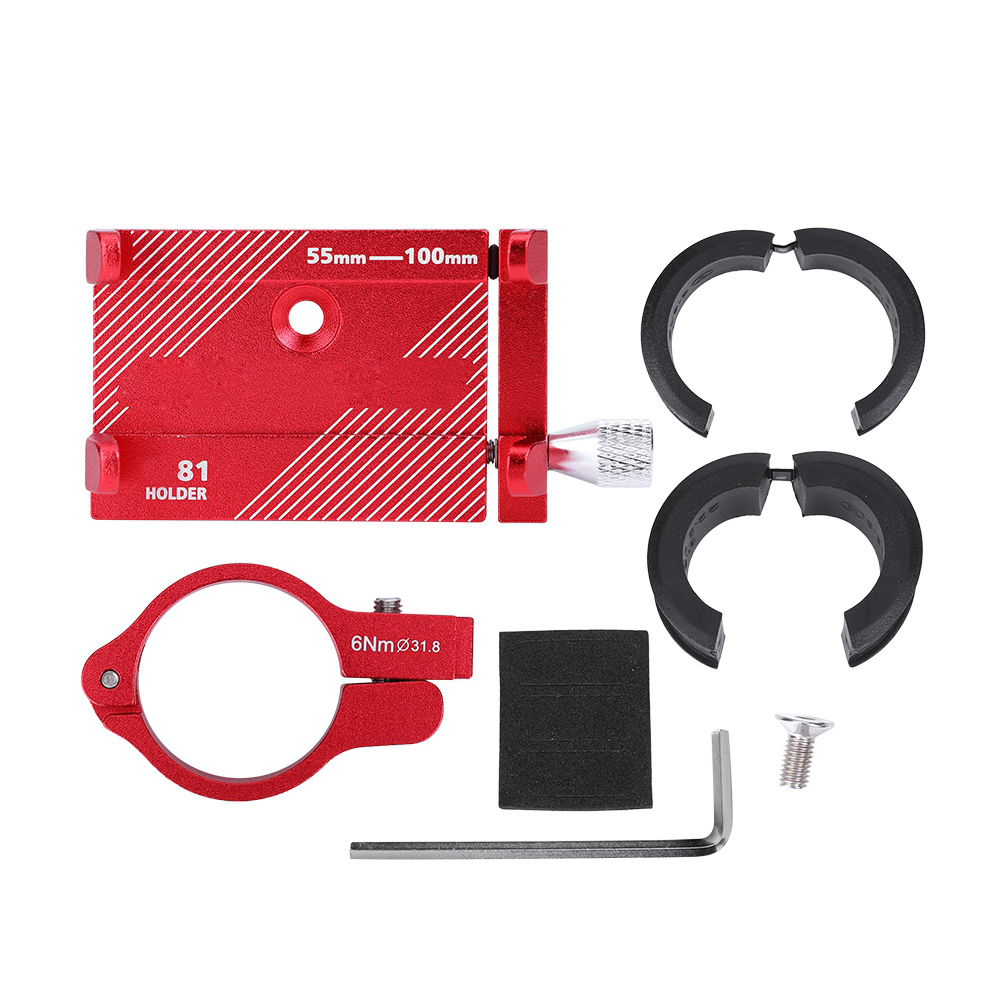 Gub Universal-handyhalterung Für Rennräder Aus Aluminiumlegierung, Mini-halterung (rot)
