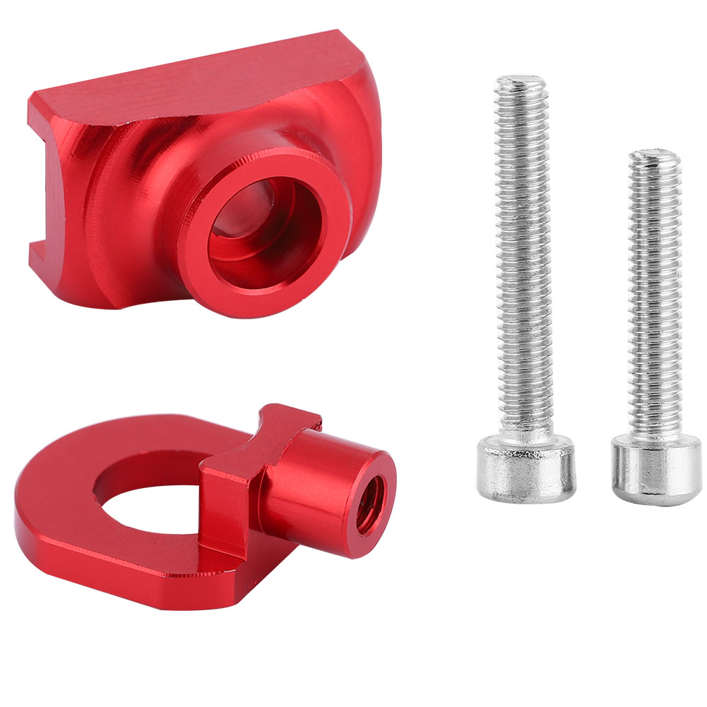 Kettenspanner Aus Aluminiumlegierung Für Falträder – Schnellverstellung (rot)