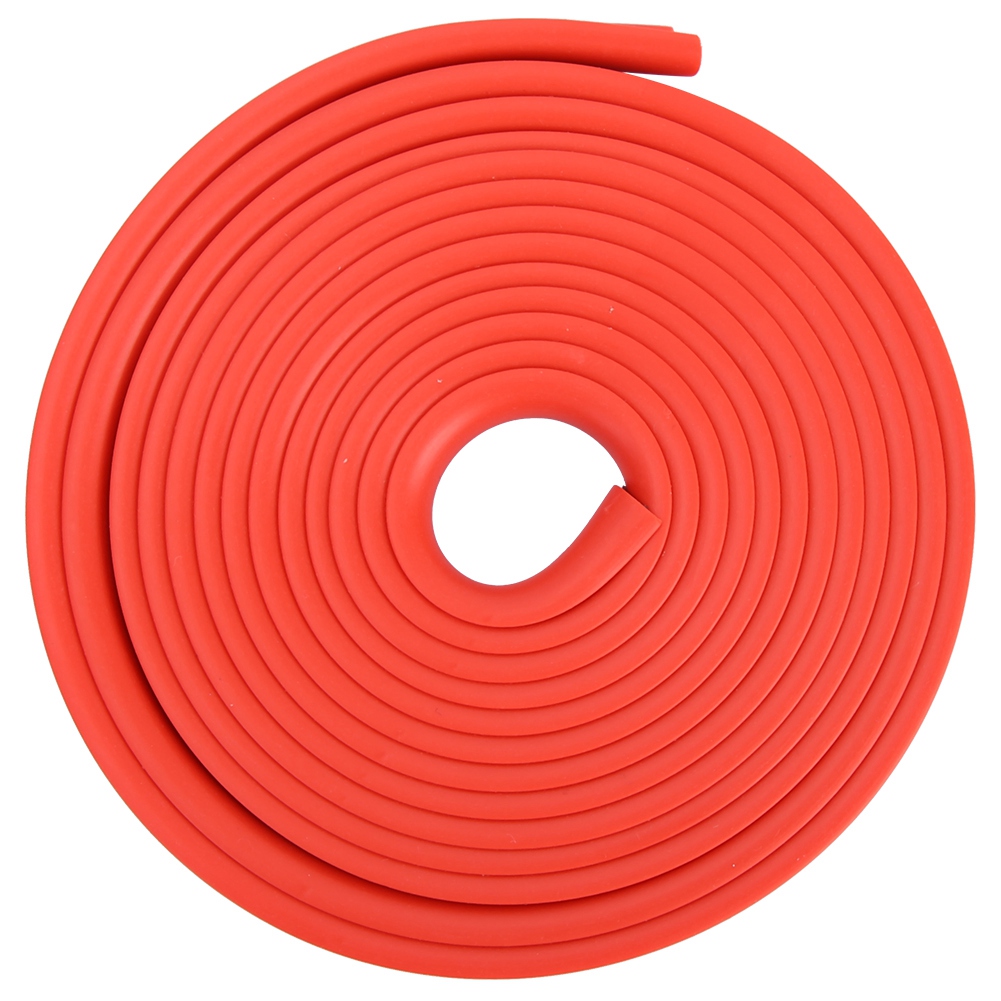 Wasserdichter, Stoßdämpfender Gummischutzstreifen Für Xiaomi Elektroroller (rot)
