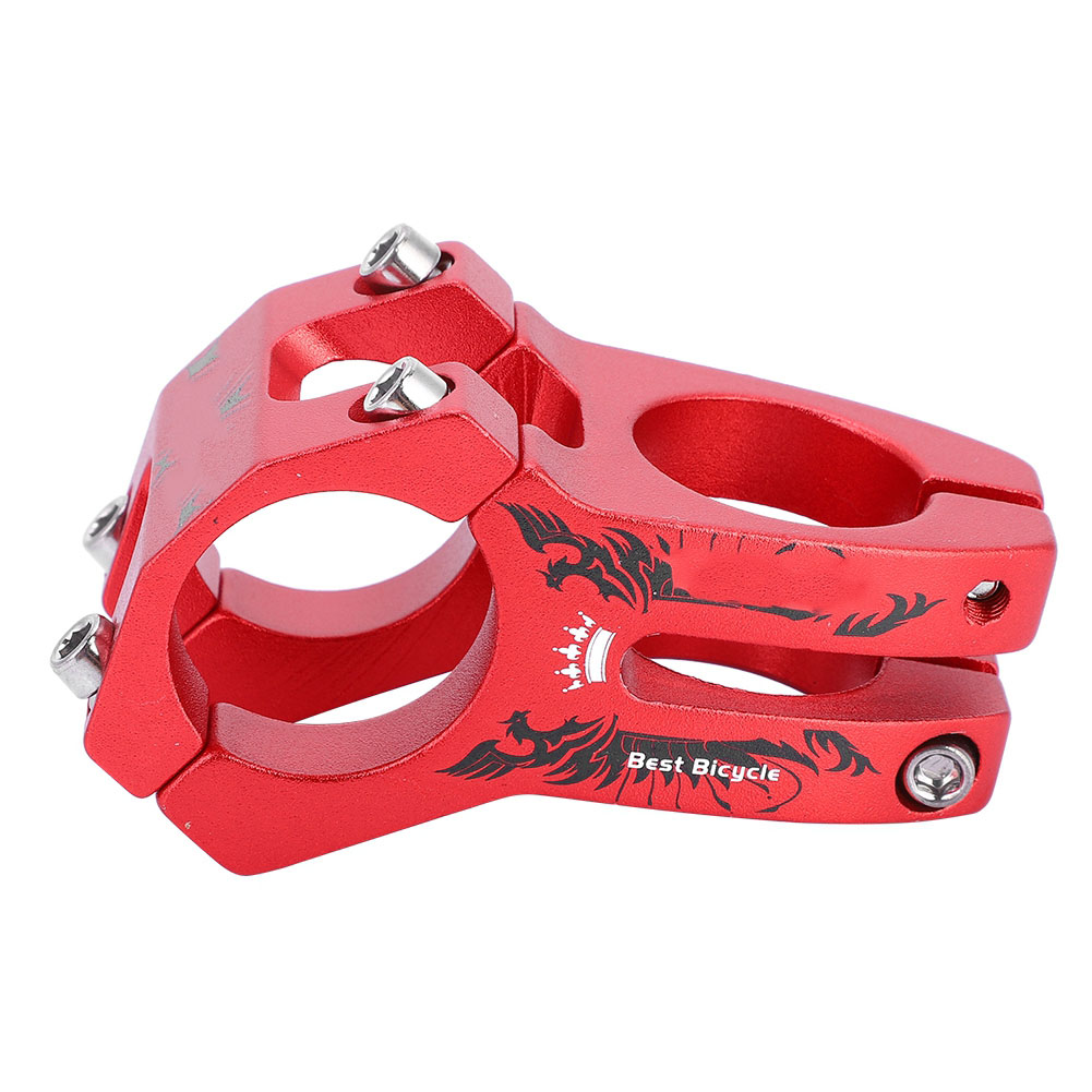 31,8 Mm Hochleistungs-vorbau Aus Aluminiumlegierung Für Mountainbikes (rennräder Und Mountainbikes), Rot