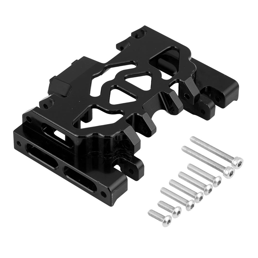 Zwischengetriebegehäuse Aus Aluminiumlegierung Für Traxxas Trx4 Chassis Land Rover Defender (schwarz)