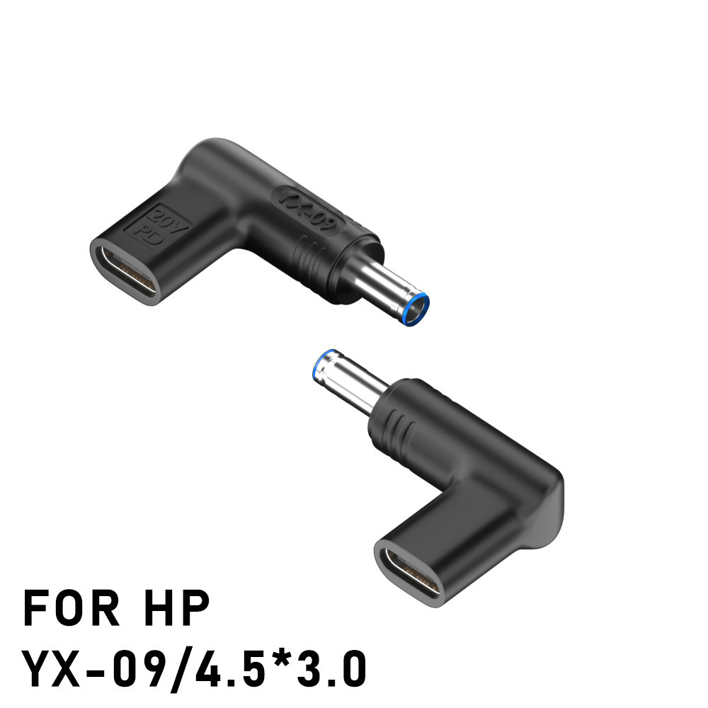 Usb-c Auf Dc 4,5x3,0 Mm 100w 12–20v Adapter Für Hp Laptops
