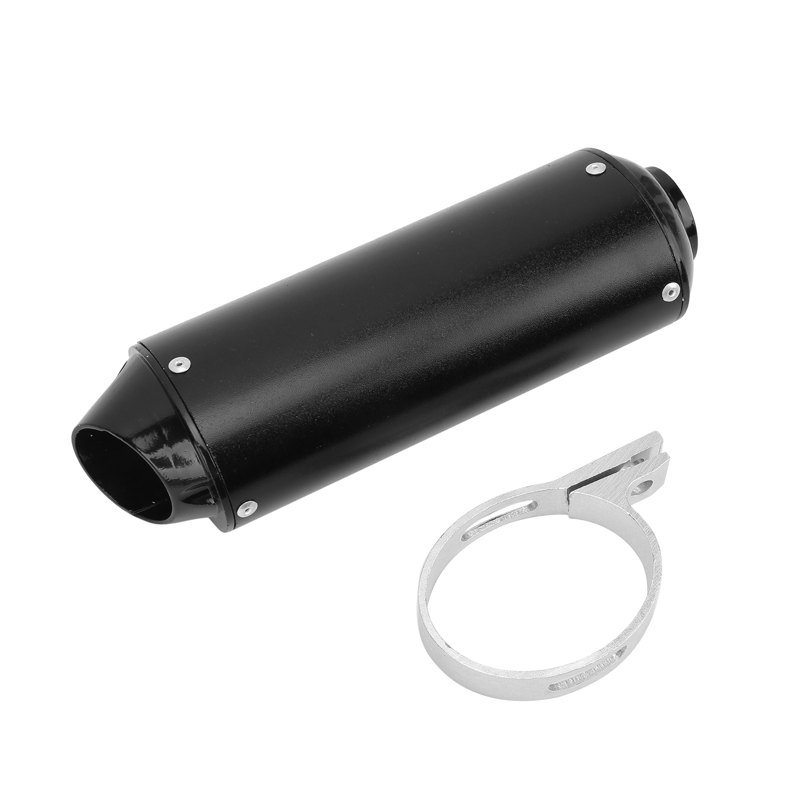 32-mm-schalldämpfer, Schwarz, Für Atv- Und Pitbike-motoren (90–160 Cm³) – Hochleistungsauspuff