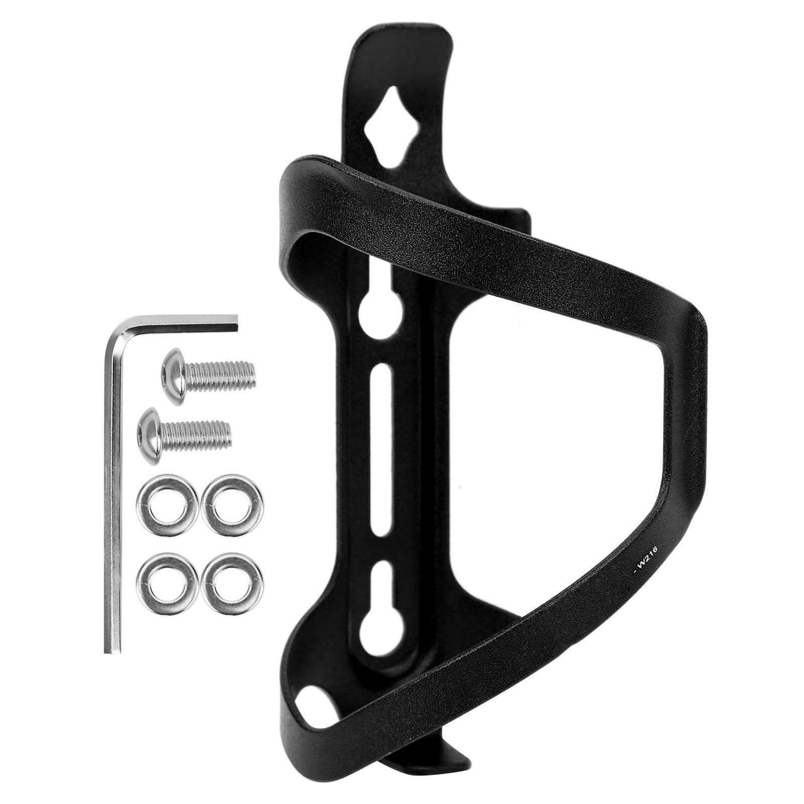 Ztto Universal-fahrradflaschenhalter Aus Leichter, Schwarzer Aluminiumlegierung