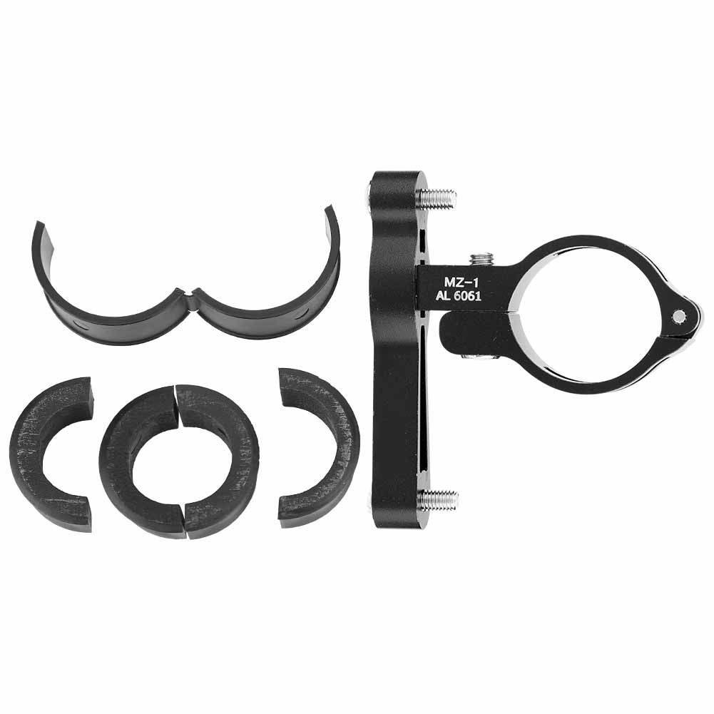 Outdoor-fahrradflaschenhalter, Cnc-gefräster Adapter Aus Aluminiumlegierung, Schwarze Becherhalter-adapterbasis