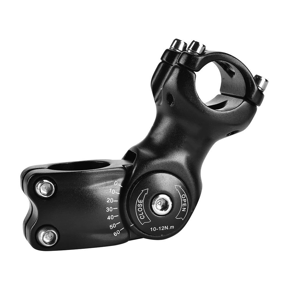 Schwarzer Fahrradvorbau Für Mountainbikes Und Rennräder, Fahrradzubehör
