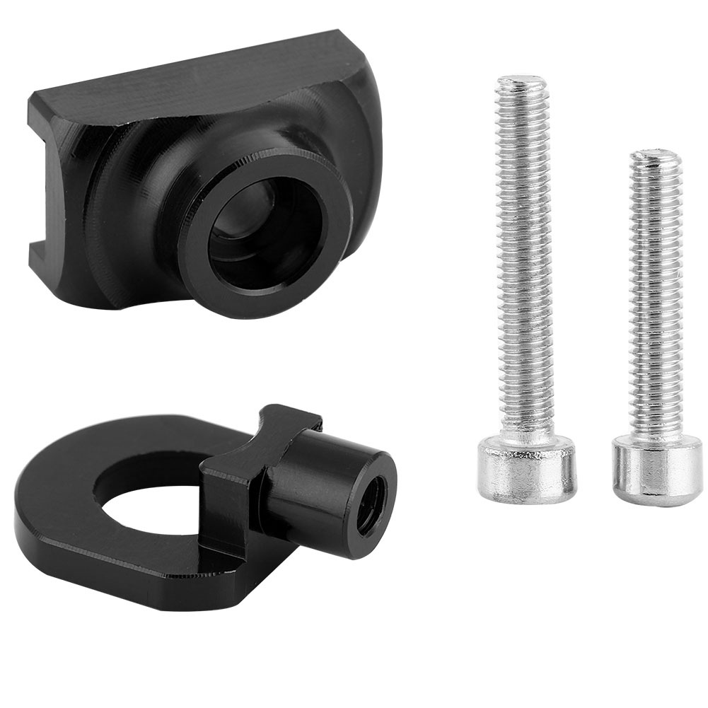 Kettenspanner Aus Aluminiumlegierung Für Falträder, Verstellbar Und Langlebig (schwarz)