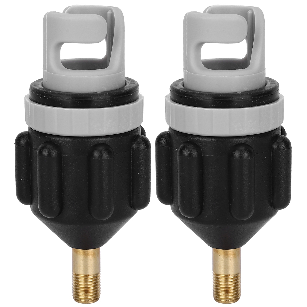 2-teiliger Luftpumpenadapter Für Surfbretter, Paddleboards Und Kanus, Schwarz