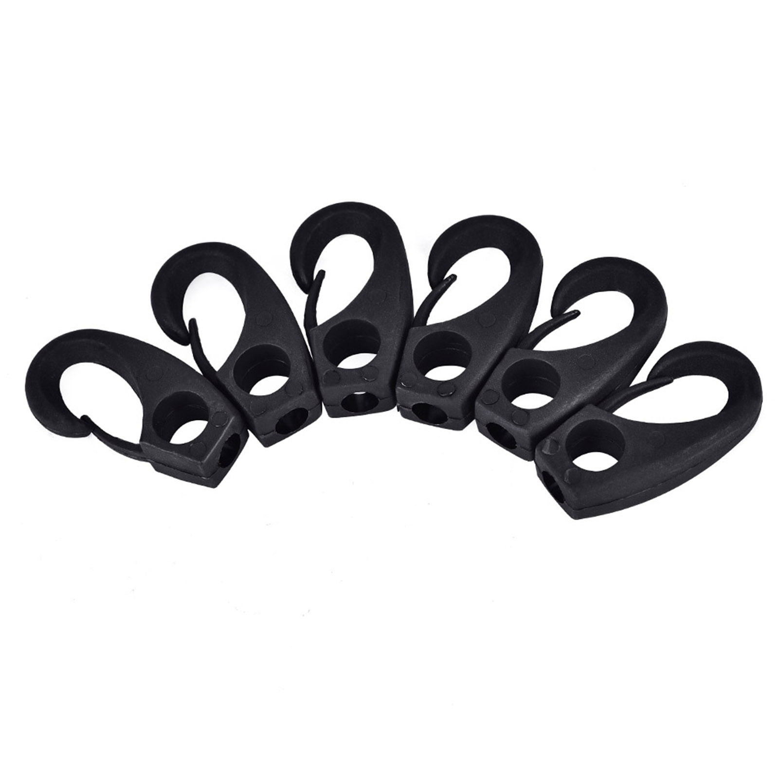 Nylon-schockhaken Für Boot, Kanu, Kajak – Schwarzes Nautisches Zubehör